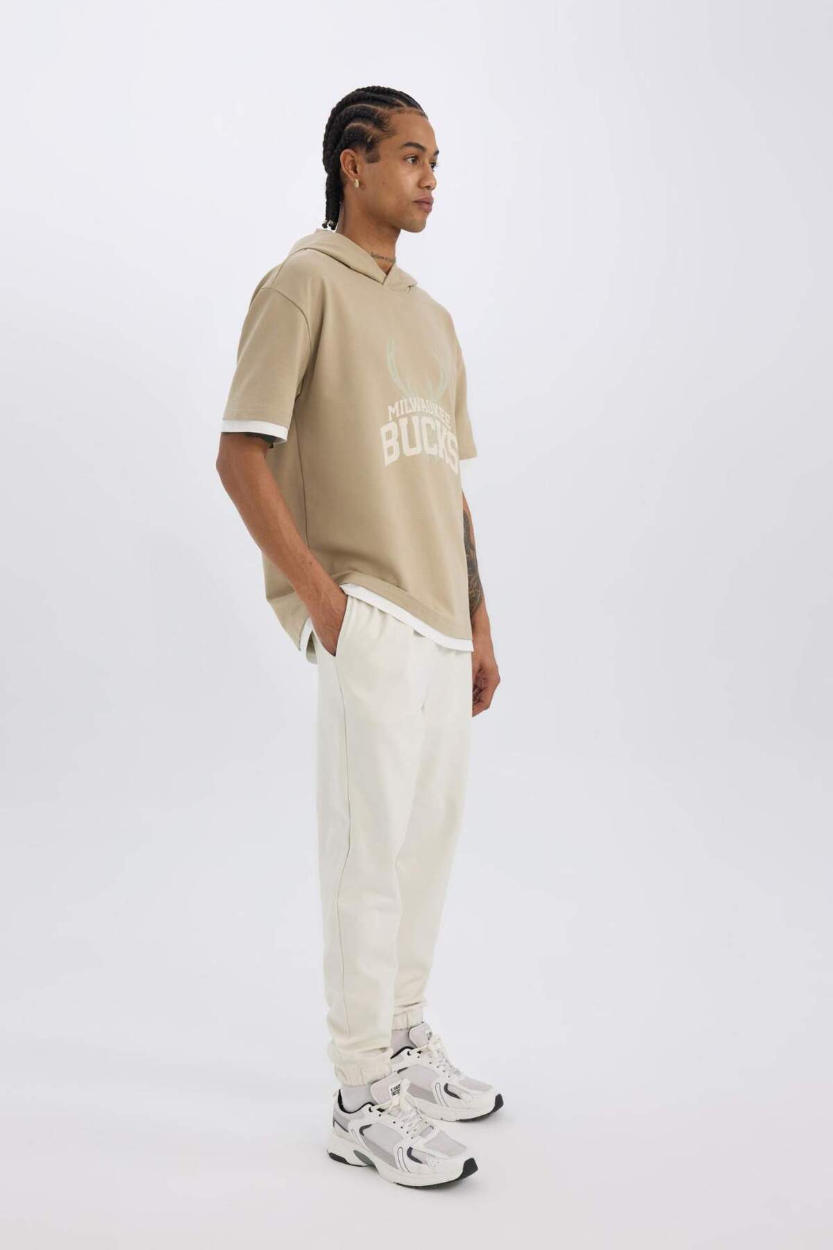 DeFacto-DeFactoFit – Sport-Jogger-Jogginghose, Standard-Passform, gerade Tasche und elastische Taille, D3742AX24WN 3