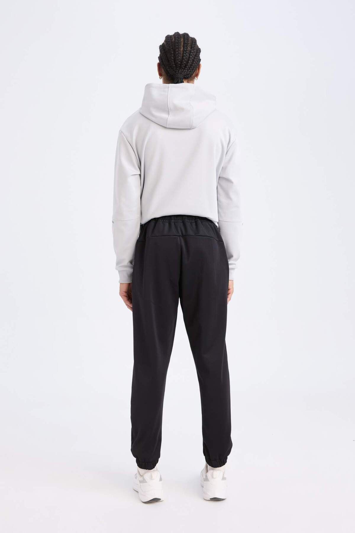 DeFacto-بنطال رياضي DeFactoFit Standard Fit Sports Jogger مع جيوب وخصر مطاطي D3742AX24WN 5