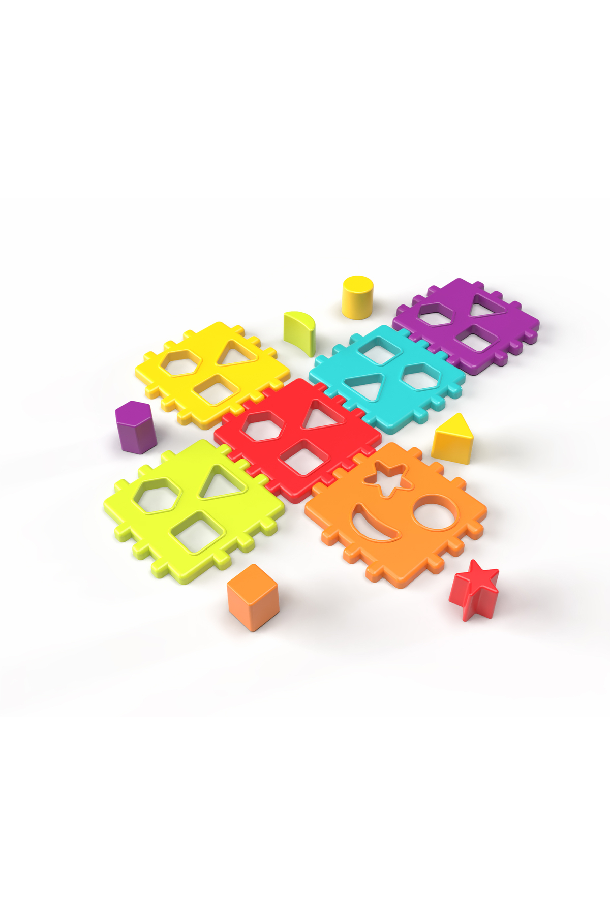 Uniqlion Bultak Küp Şekil Eşleştirme Oyuncağı 1 Yaş+ Montessori Eğitim Seti (12 Parça) fotoğrafı 5 (önizleme)