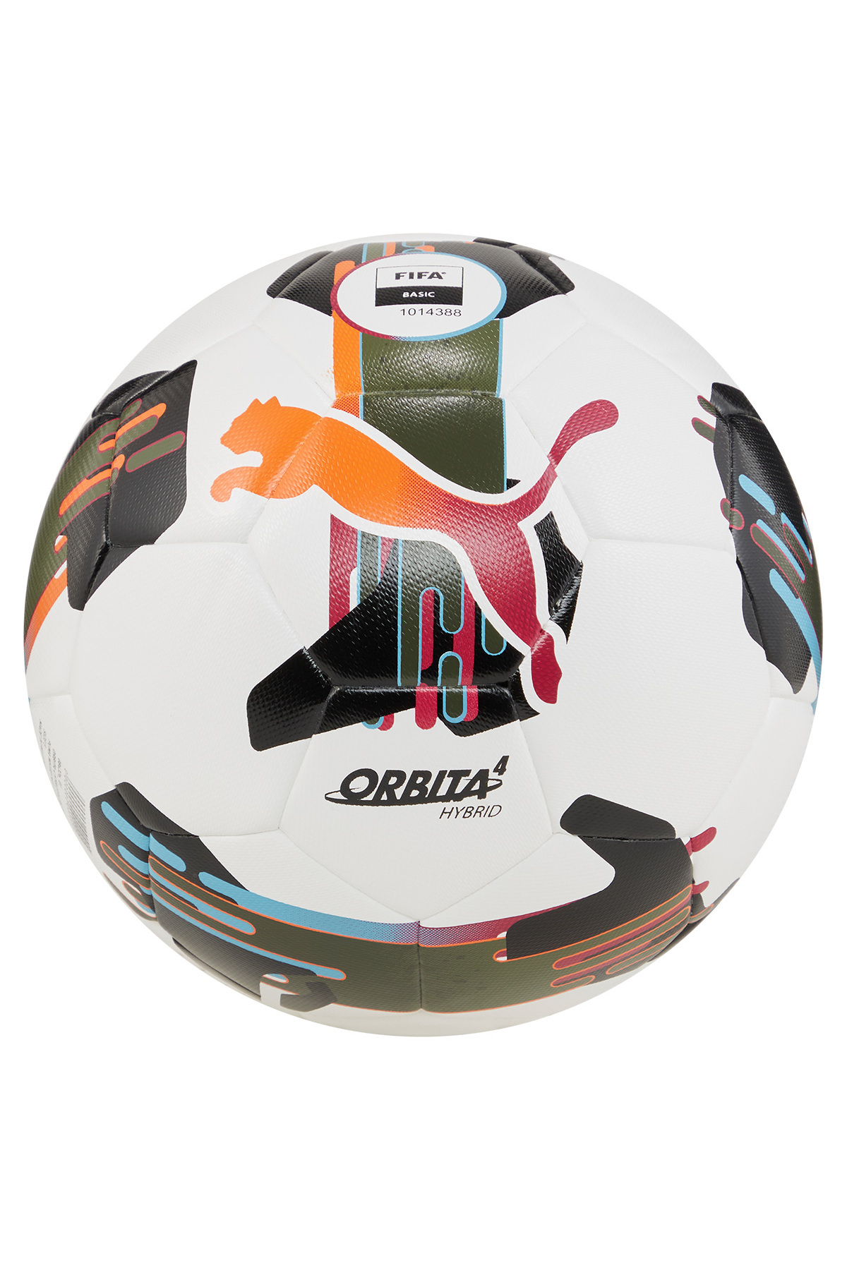 پوما Orbita 4 Hyb (FIFA Basic) یونیسکس توپ فوتبال سفید 08432601
