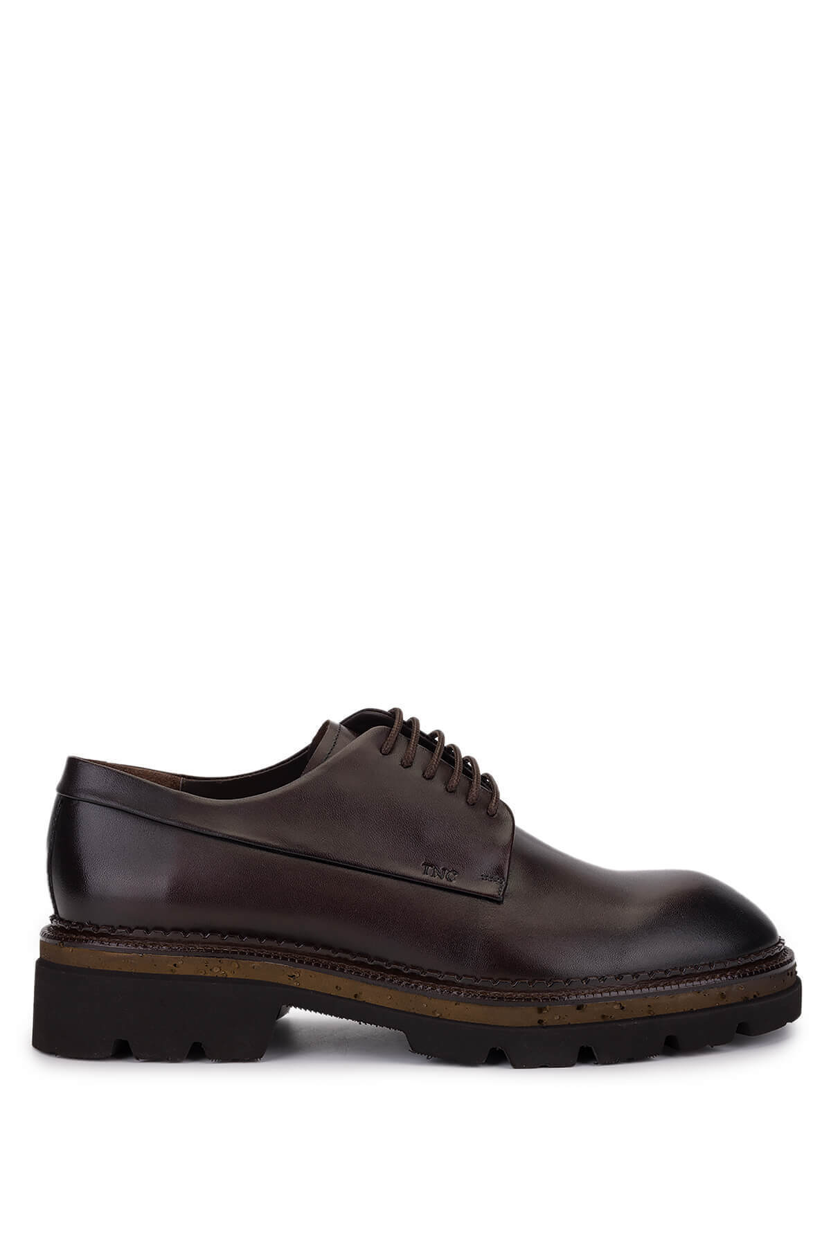 تامر تانجا کفش‌های مردانه چرم اصل قهوه‌ای غیررسمی