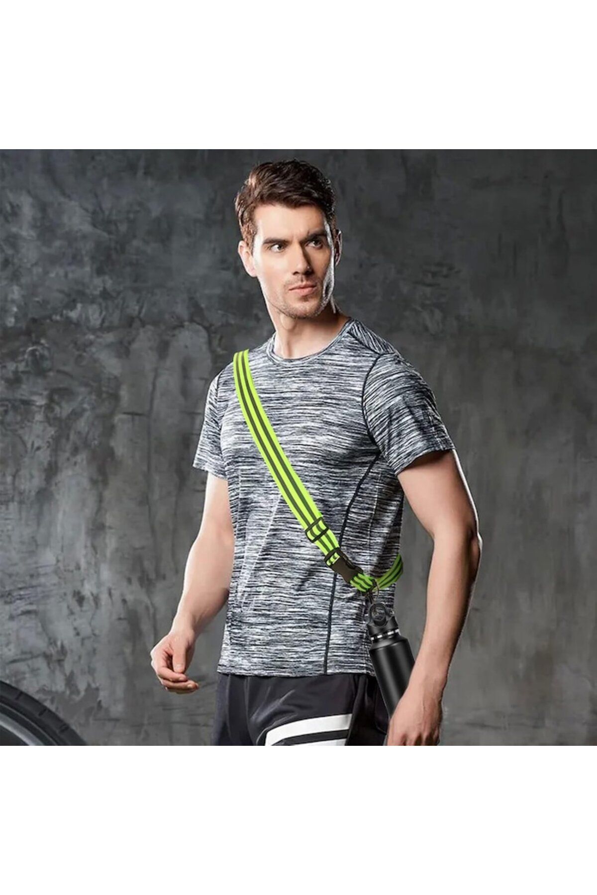 UIQ-Reflective Belt for UIQ, Cycling/Running/Construction, Adjustable, 4.8cm Width 3