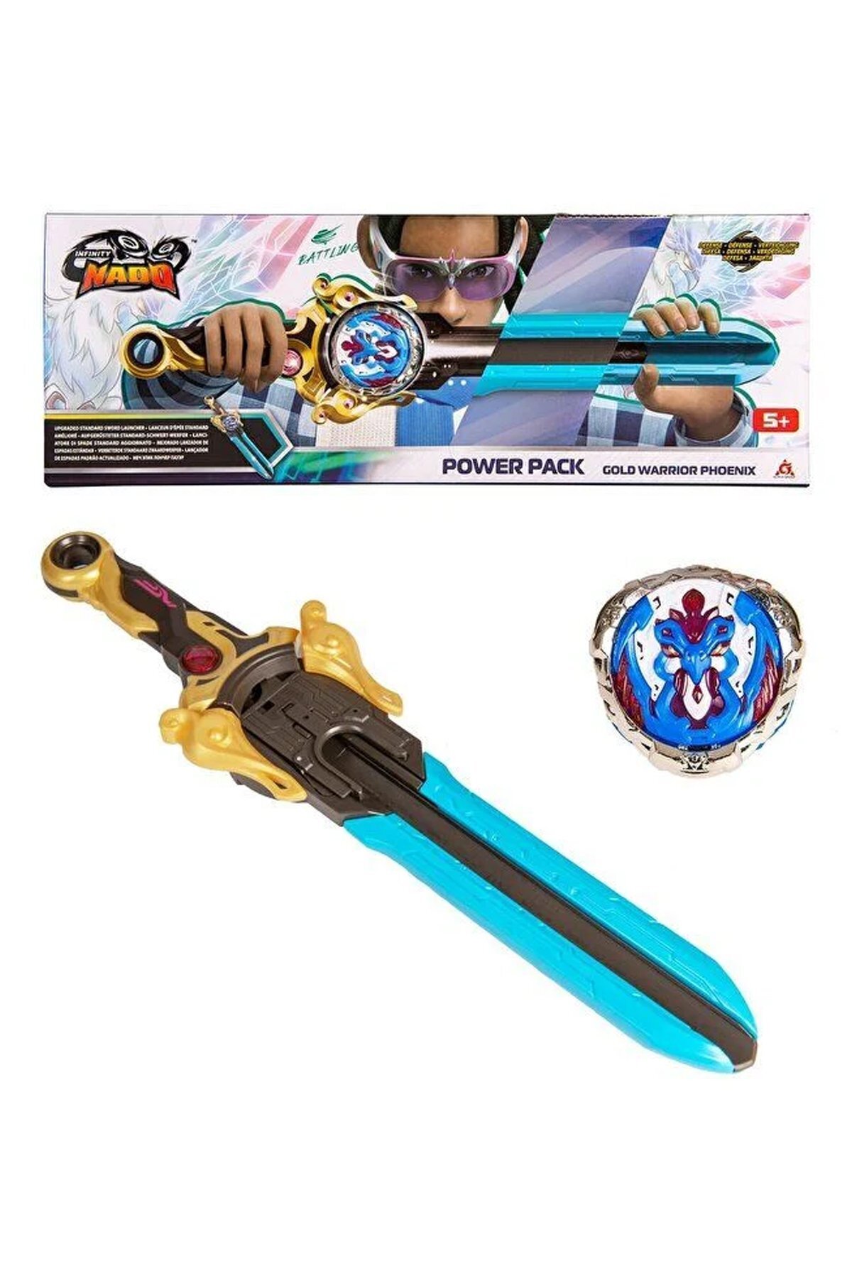 PopŞeker Infinity Nado Power Pack – Gold Warrior Phoenix