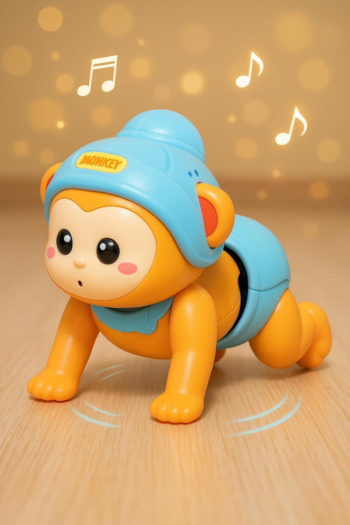 HAK İŞ OYUNCAK Emeklemeye Yardımcı Typ c şarjlı , Ses Tekrar Özellikli Müzikli ,Emekleyen fotoğrafı 2 (önizleme)