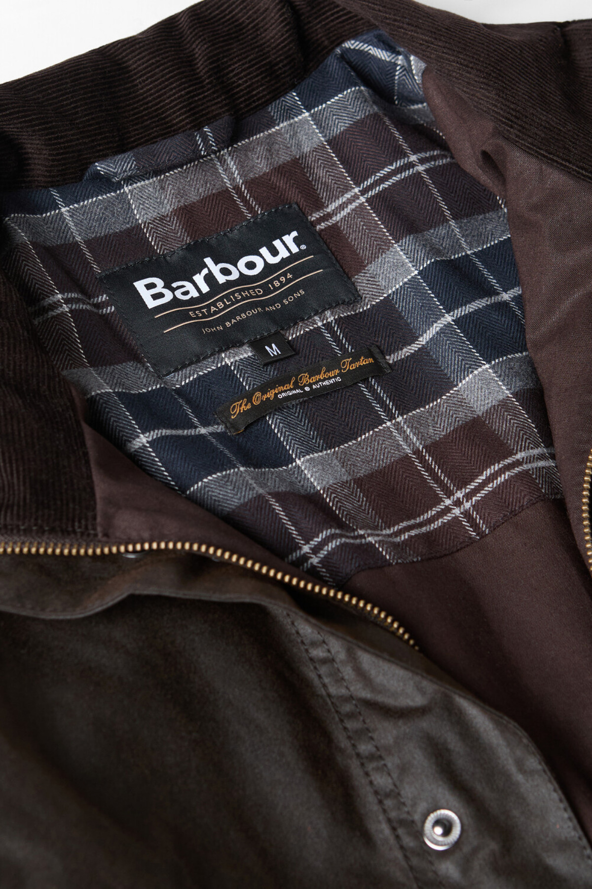 کت تک مردانه راسته آستین بلند | باربور Barbour MWX2487-BR91 DK - تصویر 8