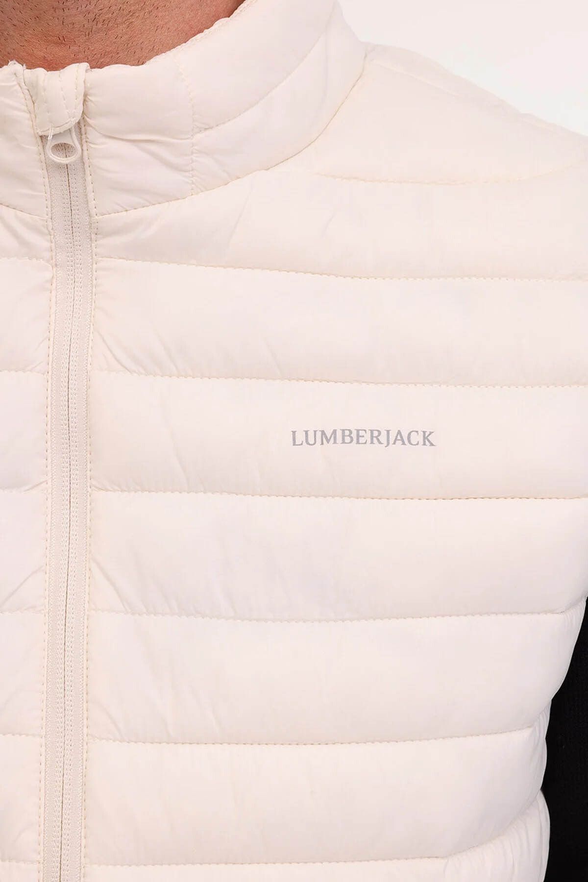lumberjack-Ανδρικό γιλέκο Ml Star 4West 5Pr Beige A102025658 4