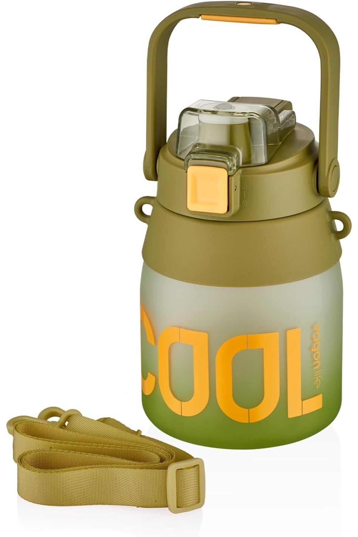 AC BOX-1000ml Hanging Single Cover Dual Use With/Without Straw Softtouch Water Bottle Ac Box 8 1