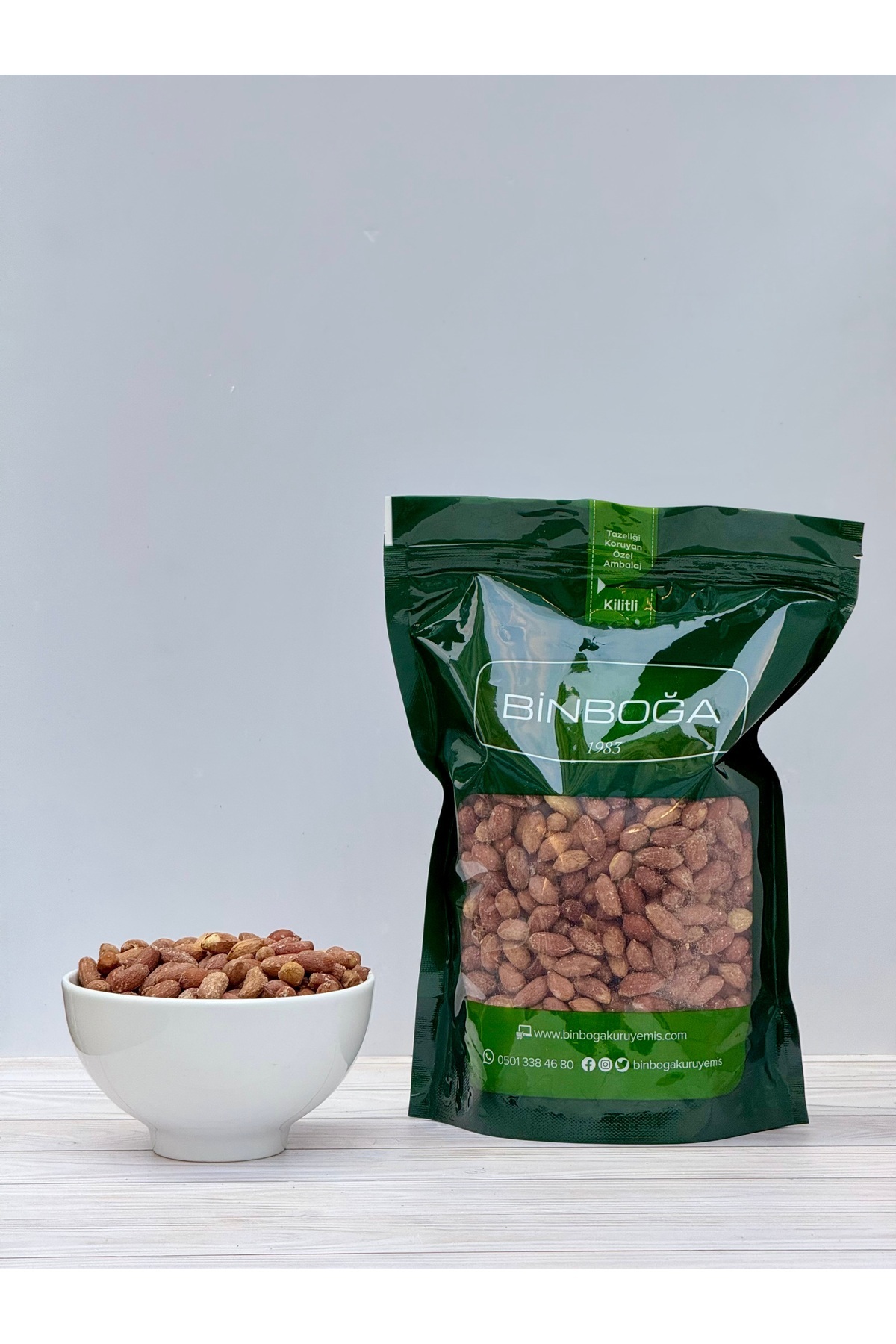 Binboğa YER FISTIĞI ELEKALTI KAVRULMUŞ 500 G