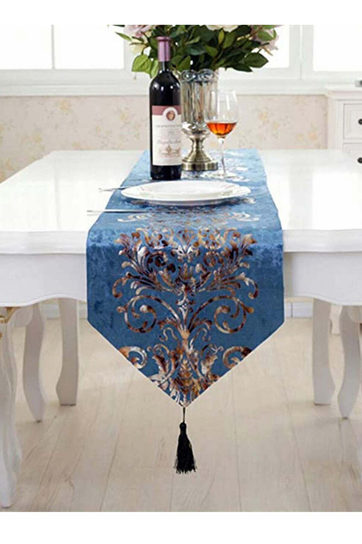 Generic-KASTWAVE Table runner Table decor Linen table runner Autumn table runner Dining table runner Outdoo 1