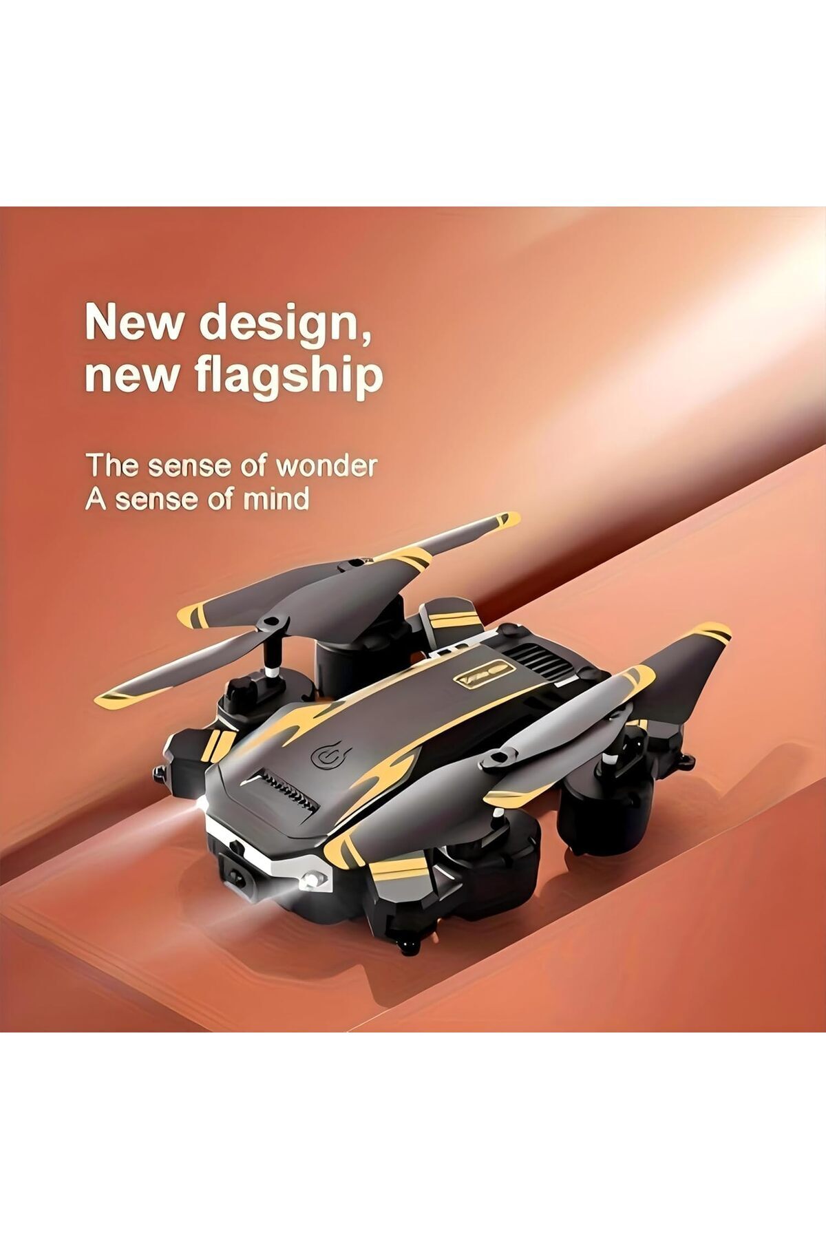 Generic-Drone with Camera, 1080p HD FPV Foldable Remote Control Drone, 360° Flips, Altitude Hold, One-Key T 4