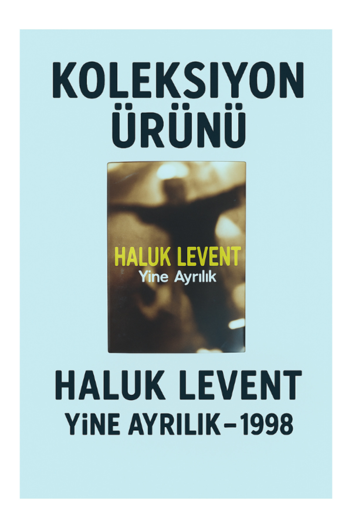 PRESTİJ MÜZİK-Haluk Levent – Separation Again – Cassette – 1998 – Collector's Item 1