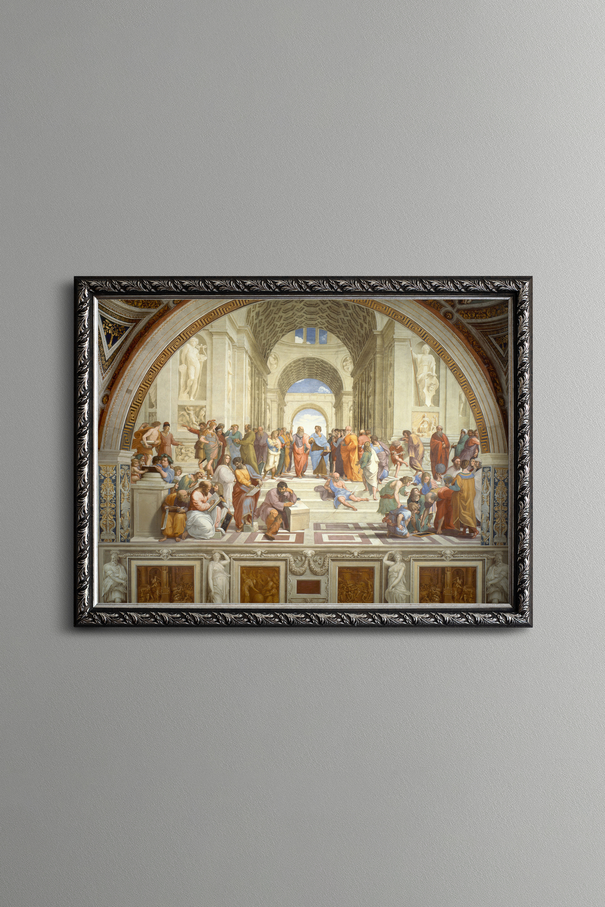 Athens School - Vintage Patterned Frame