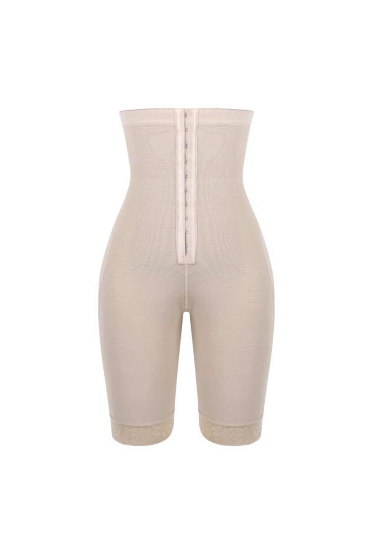 Fstyle-Full-body shaper with front buckle and no hooks 8