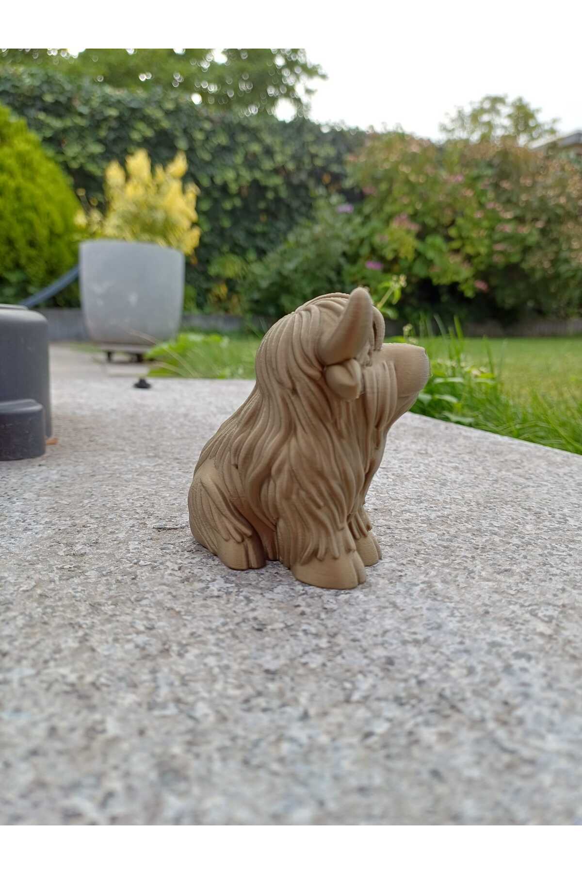 Futurama Chonky Highland Cow – Shaggy Horned Cutie Figure – 3D Print Collection Figur 15 cm