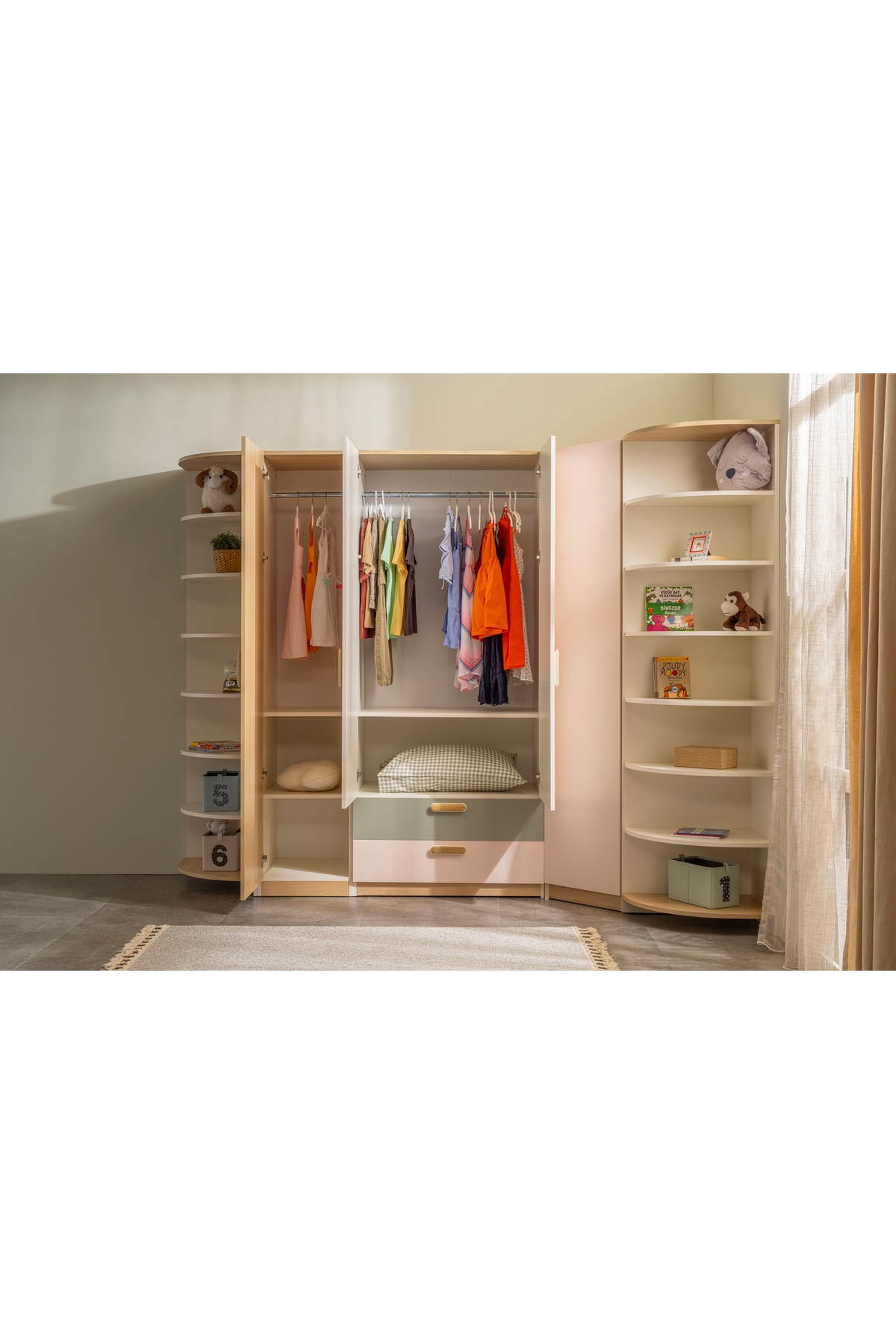 Vivense MOKİDO KÖŞE GARDIROP fotoğrafı 3 (önizleme)