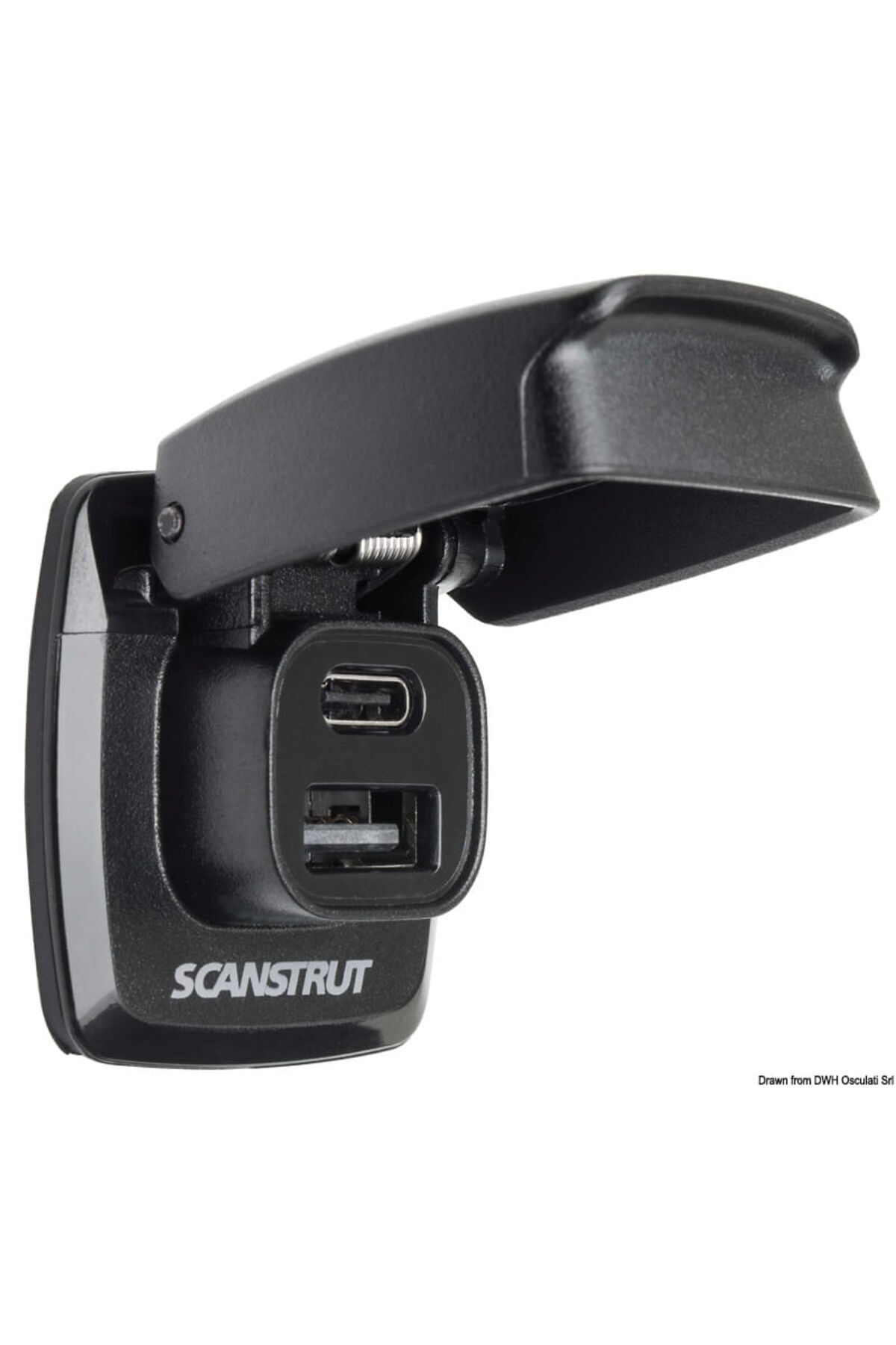 SCANSTRUT-Waterproof Power Socket USB-A/C 1