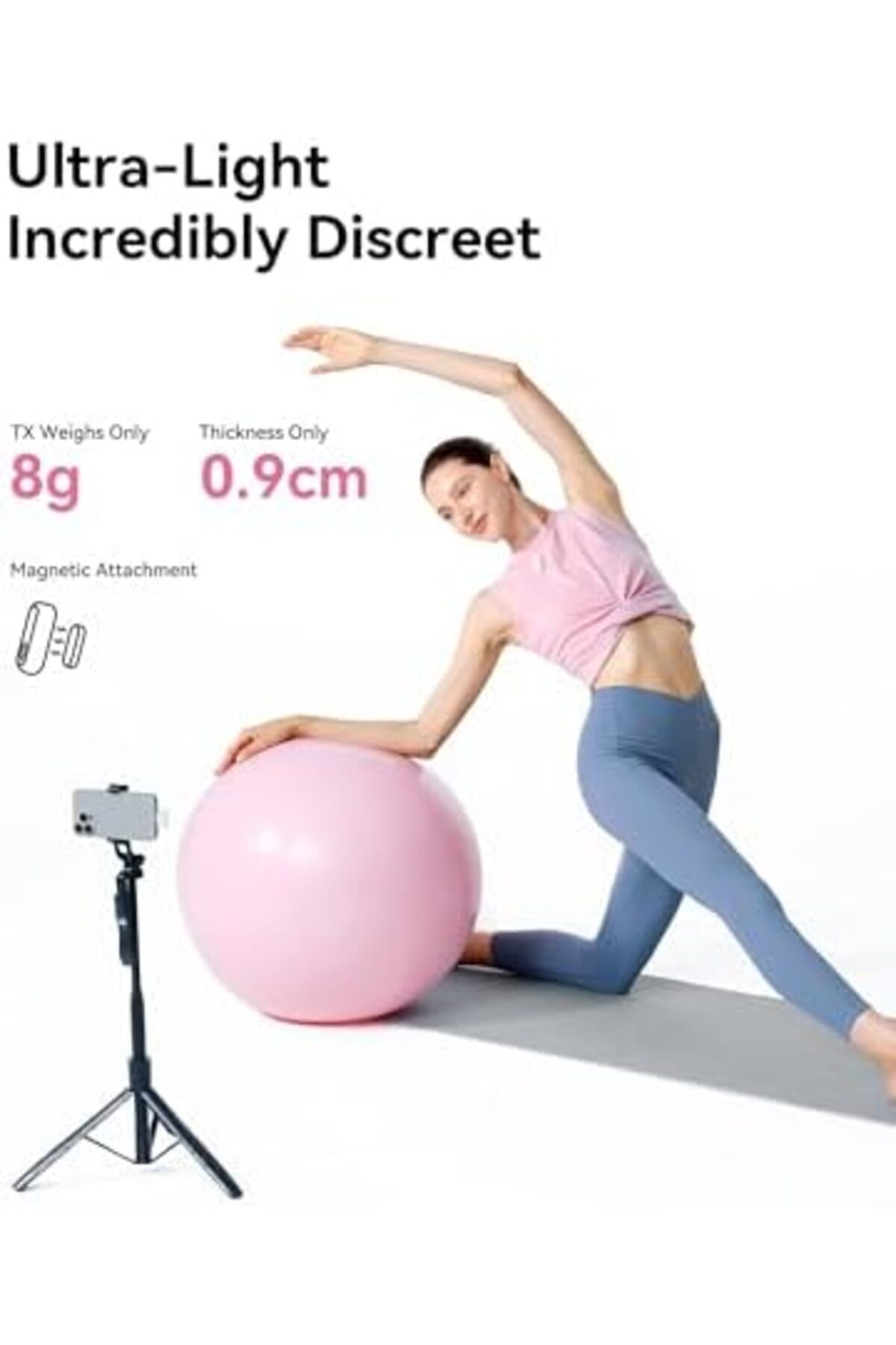 HollyLand-LARK A1 Combo Wireless Microphone for iPhone & Android, Pure Sound, 3-Level Intelligent No 8