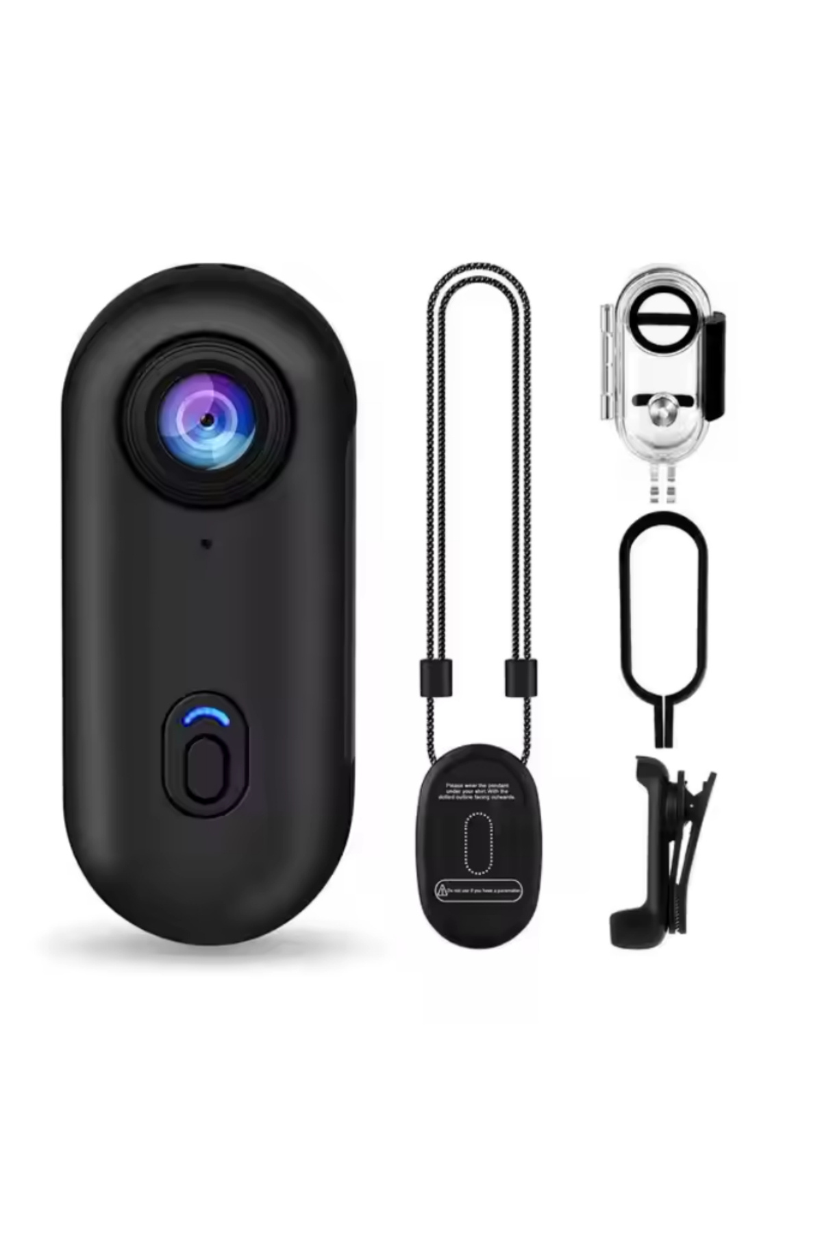 Ozmik H.264 1080p Mini Aksiyon Kamerası Hd Spor Kamerası, Dijital Görüntü Sabitleme, Otomatik Pozlama