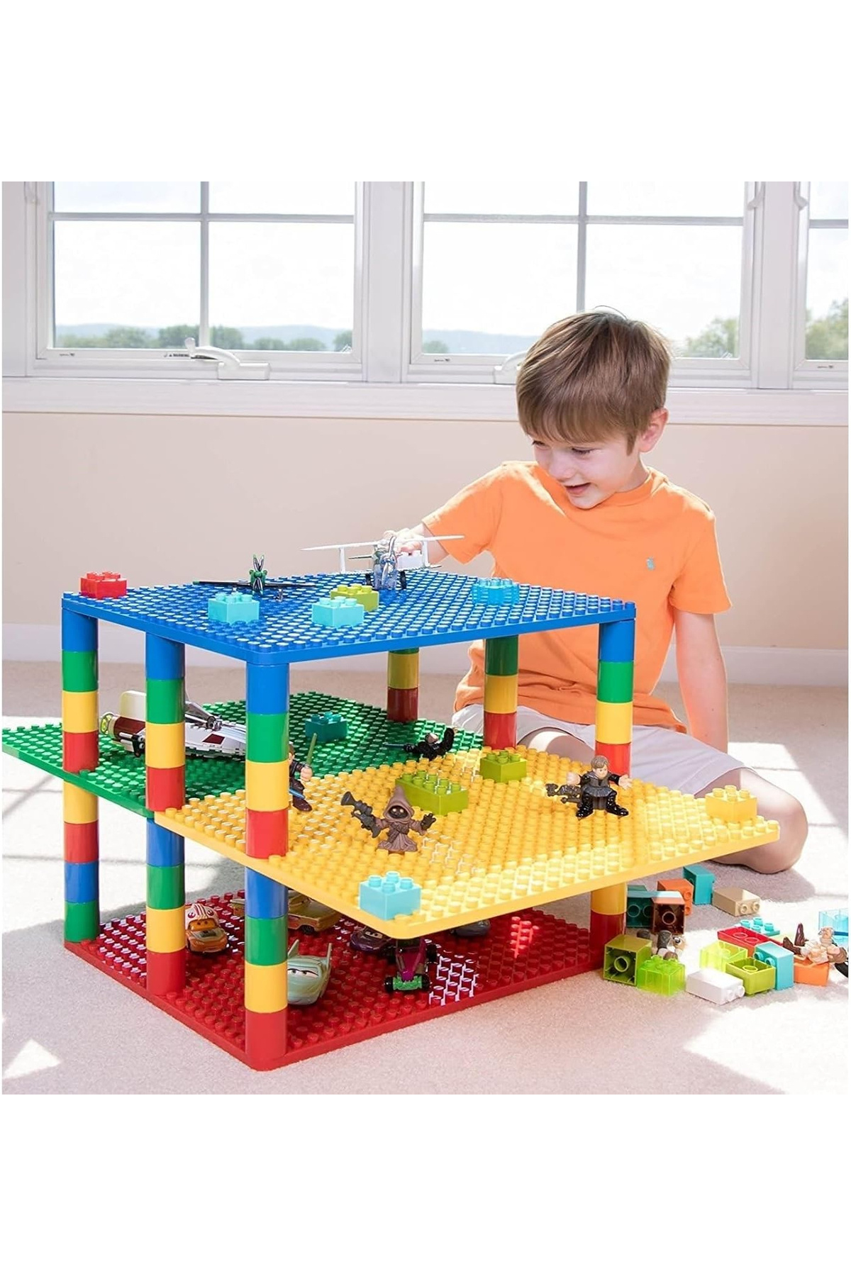 Strictly Briks-LEGO-style construction toy for developing imagination and skills, 48 pieces 8