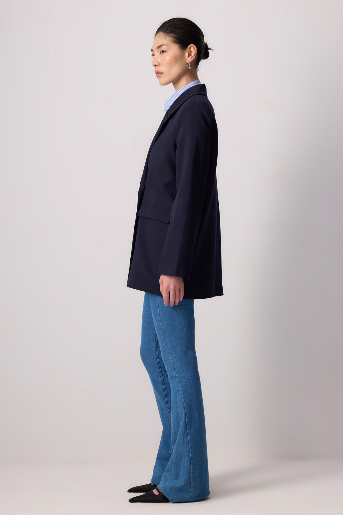 Touché Privé-BUTTONED BLAZER JACKET 4