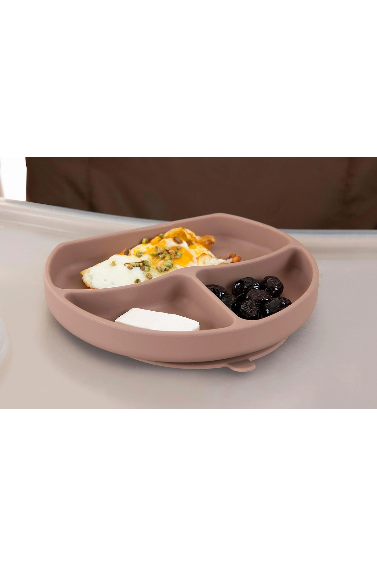 Babyjem Silikon Beslenme Seti Latte fotoğrafı 3 (önizleme)