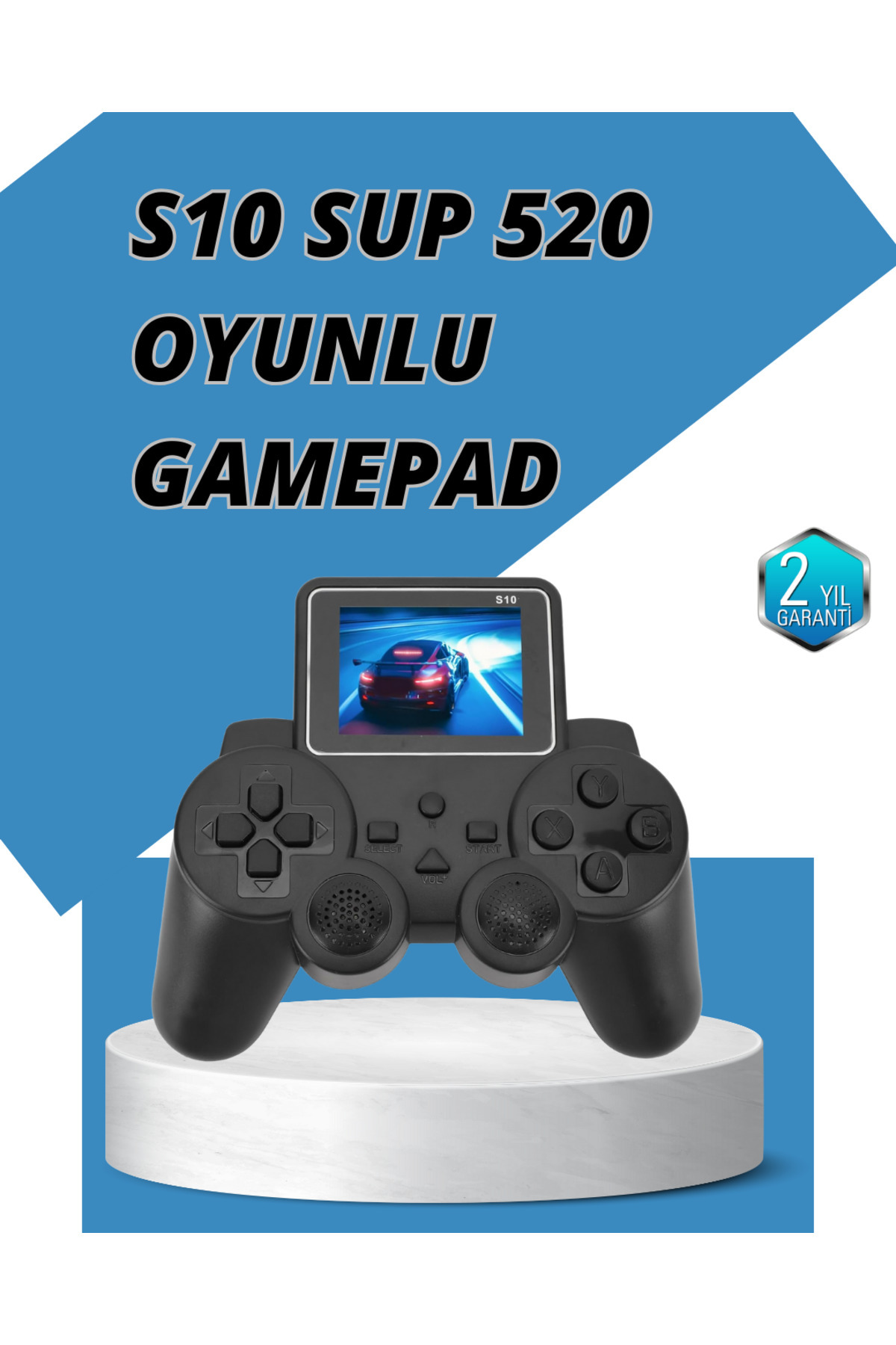 Flamex S10 Gamepad HDMI TV Bağlantılı 520 Klasik Retro Oyun 2025 Seri Orijinal