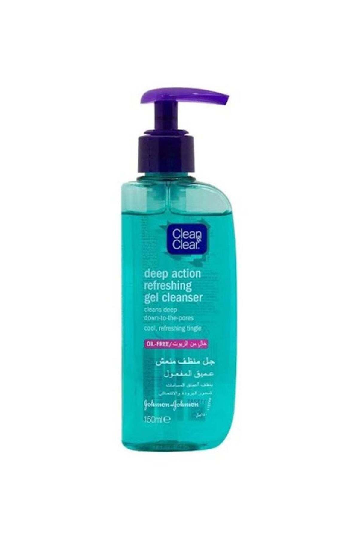 Clean & Clear-Deep Action Refreshing Gel Cleanser 150ml 1