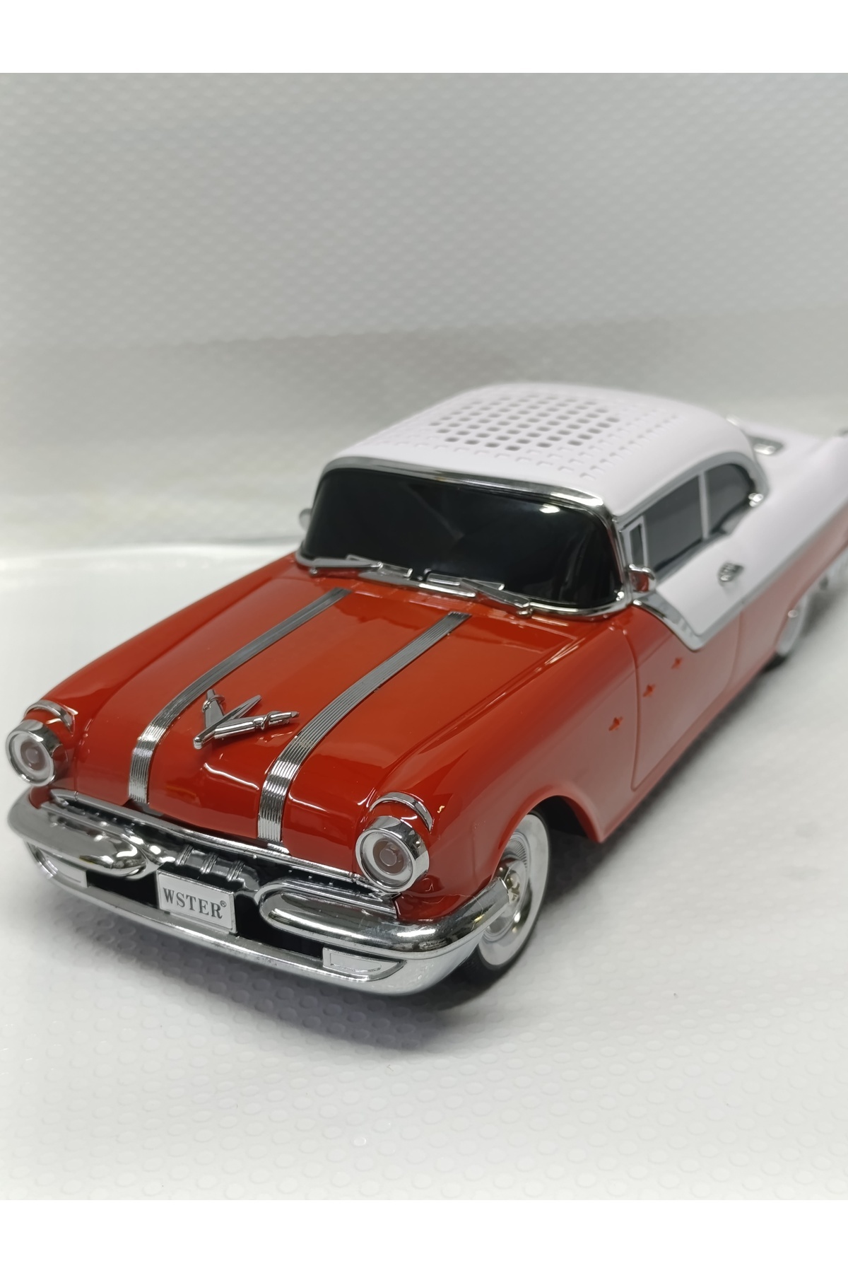 AXWER KLASİK Model Taşınabilir Klasik Araba Kablosuz Bluetooth Hoparlör Speaker Fm Radyo SD Kart USB