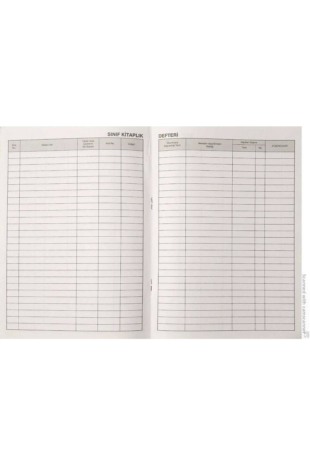 Gülpaş-152 Sheets Classroom Library Notebook, Pp Cover and 40 Sheets 20X28 Size 2