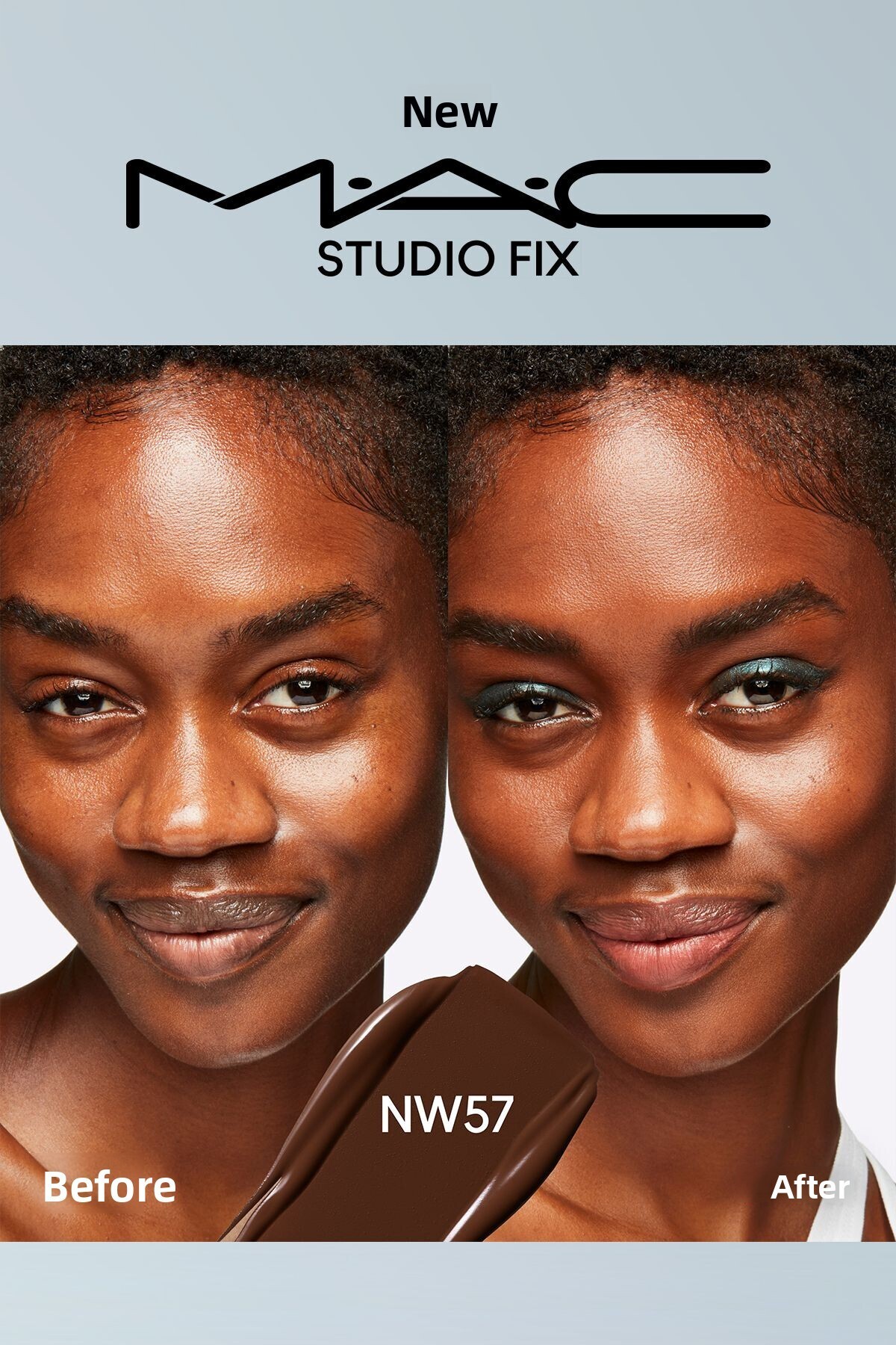 M.A.C-Matte Foundation Lasting up to 24 Hours - Studio Fix Fluid Spf15 - Color: Nw57 - 30ml 5