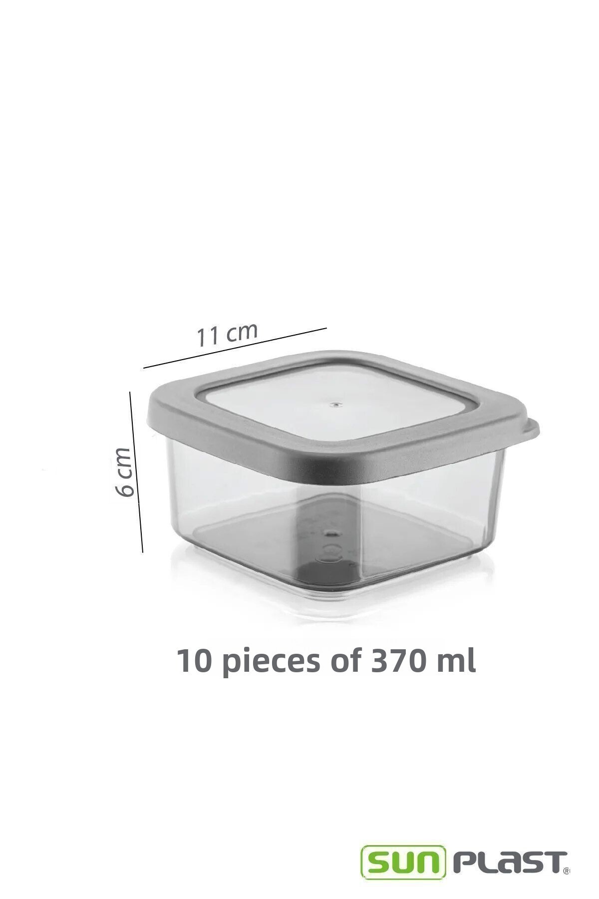 Sunplast-10-Piece ROYAL Breakfast Set - Food Food Picnic Storage Container with Leakproof Silicone Lid Breakfast Set 3