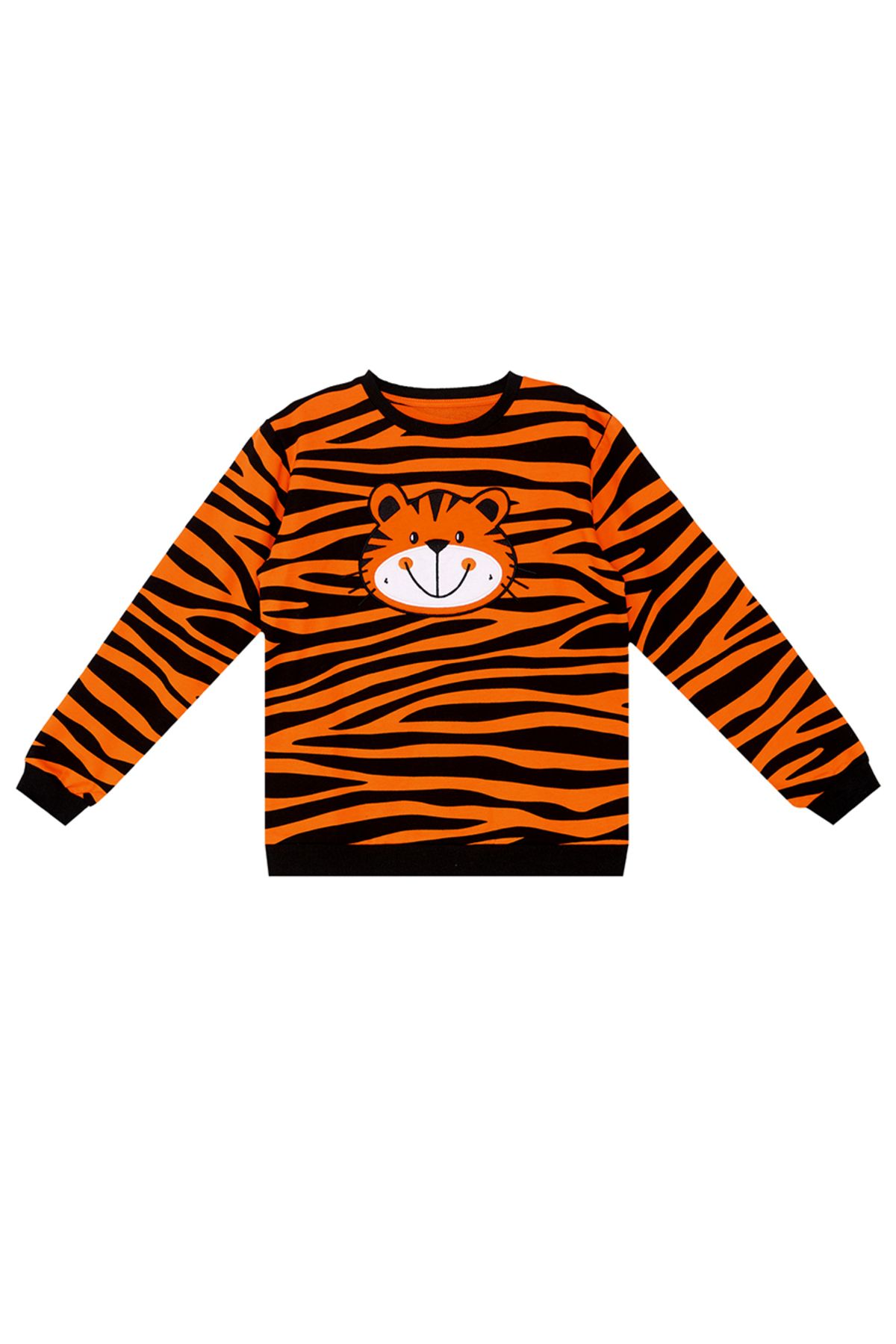 Denokids-Sweatshirt mit Tiger-Applikation für Jungen 3