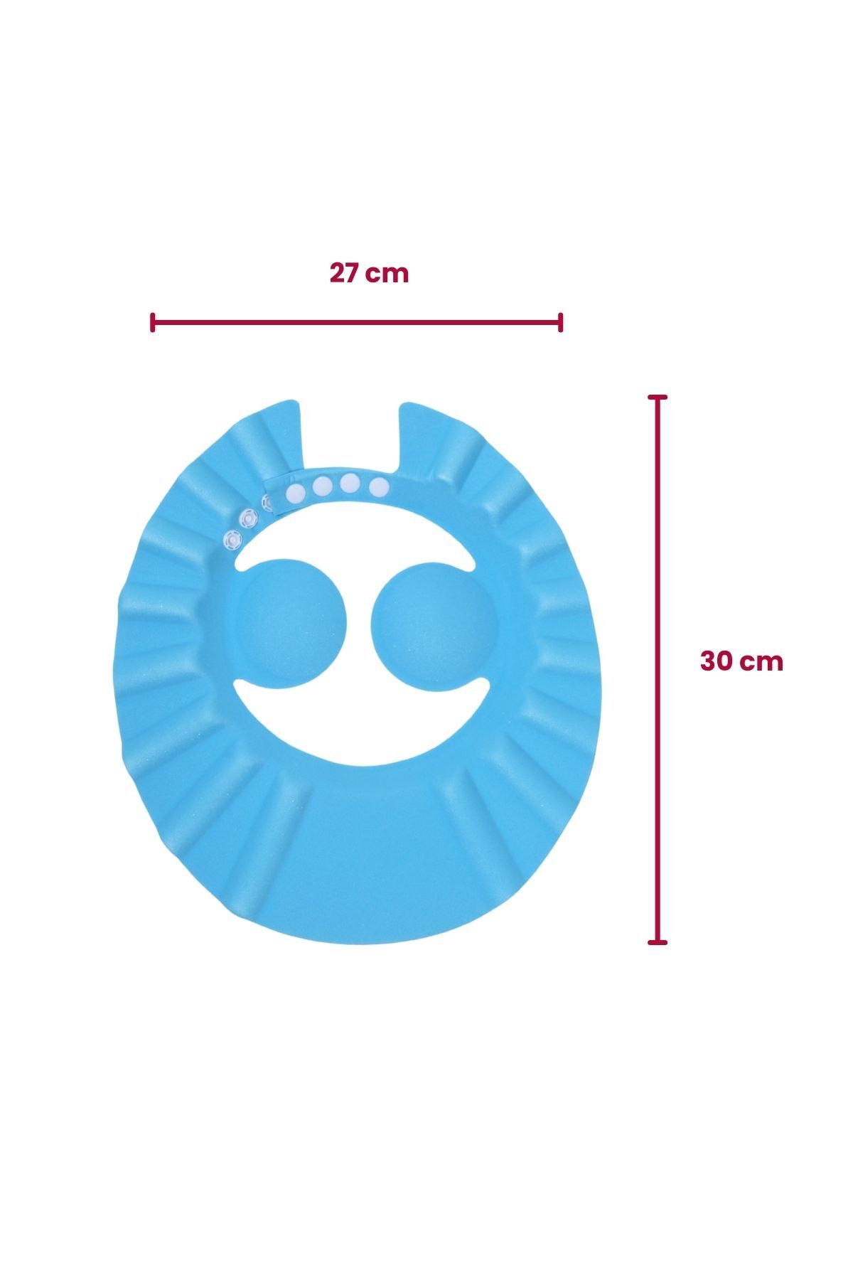 Bebekevi 2'li Şampuan ve Su Koruyucu Eva Köpük Bebek Banyo Şapkası fotoğrafı 5 (önizleme)