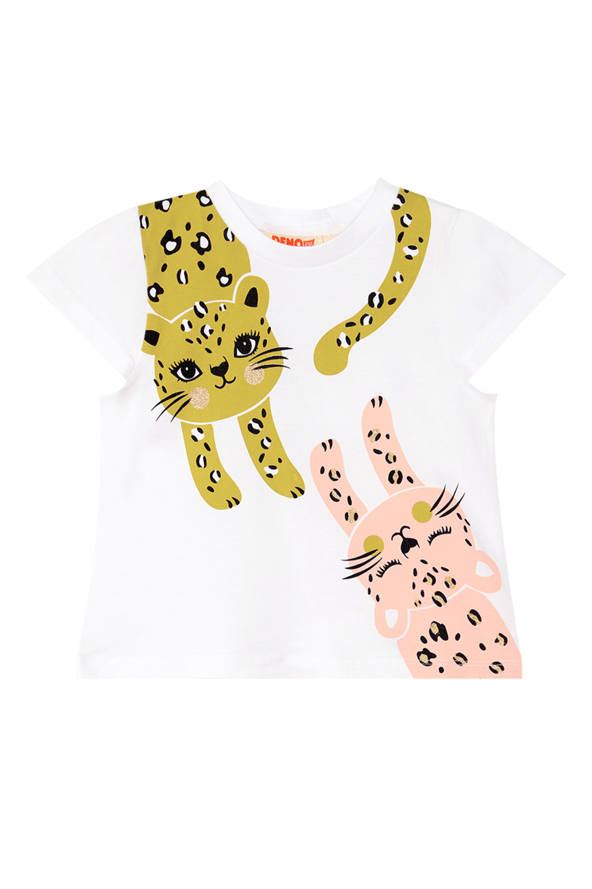 Denokids-Muzip Cats Frilly Girl's Summer T-Shirt Shorts Set 5