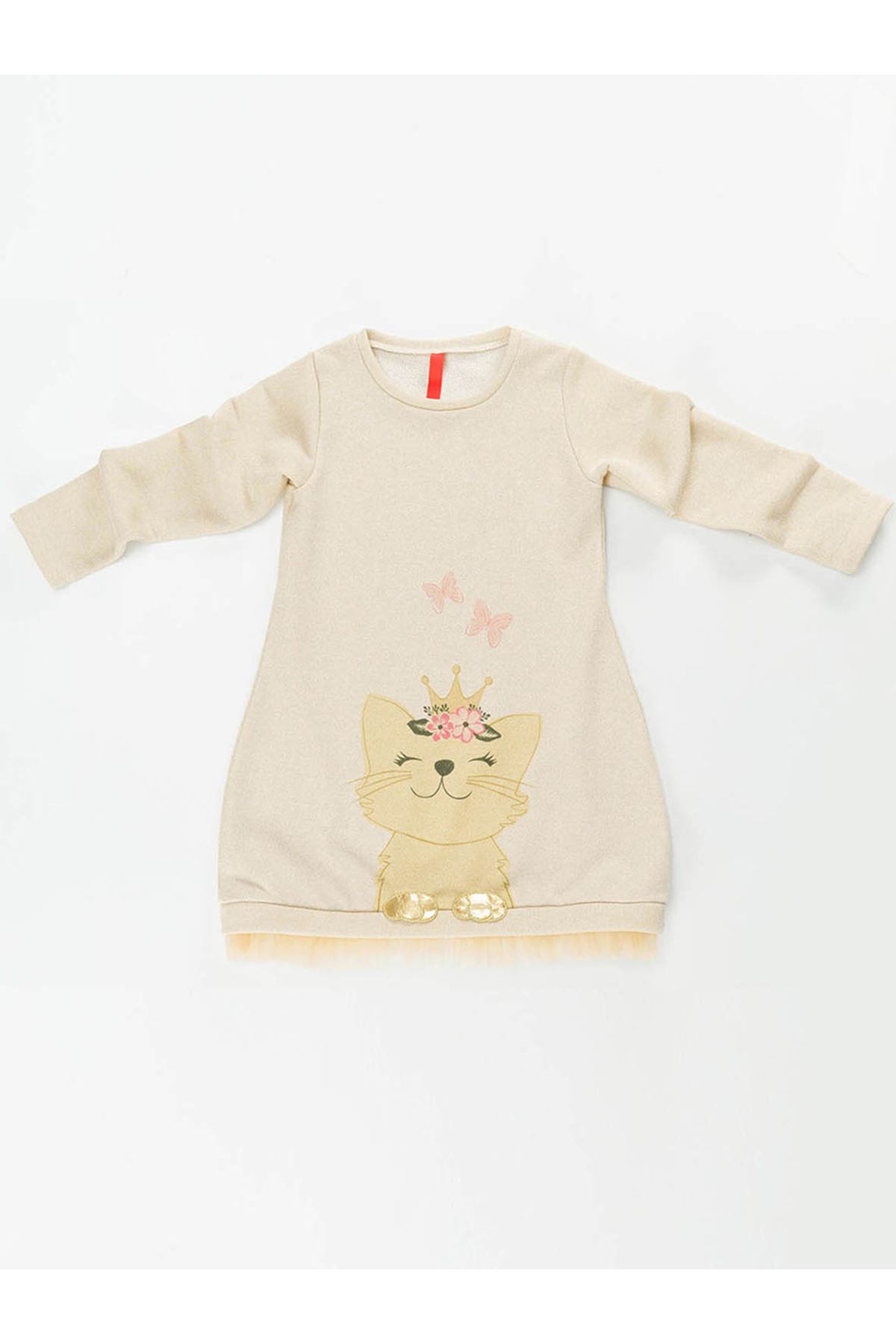 MSHB&G-Cat Dream Cat Gold Dore Stringed Shiny Mädchenkleid 3