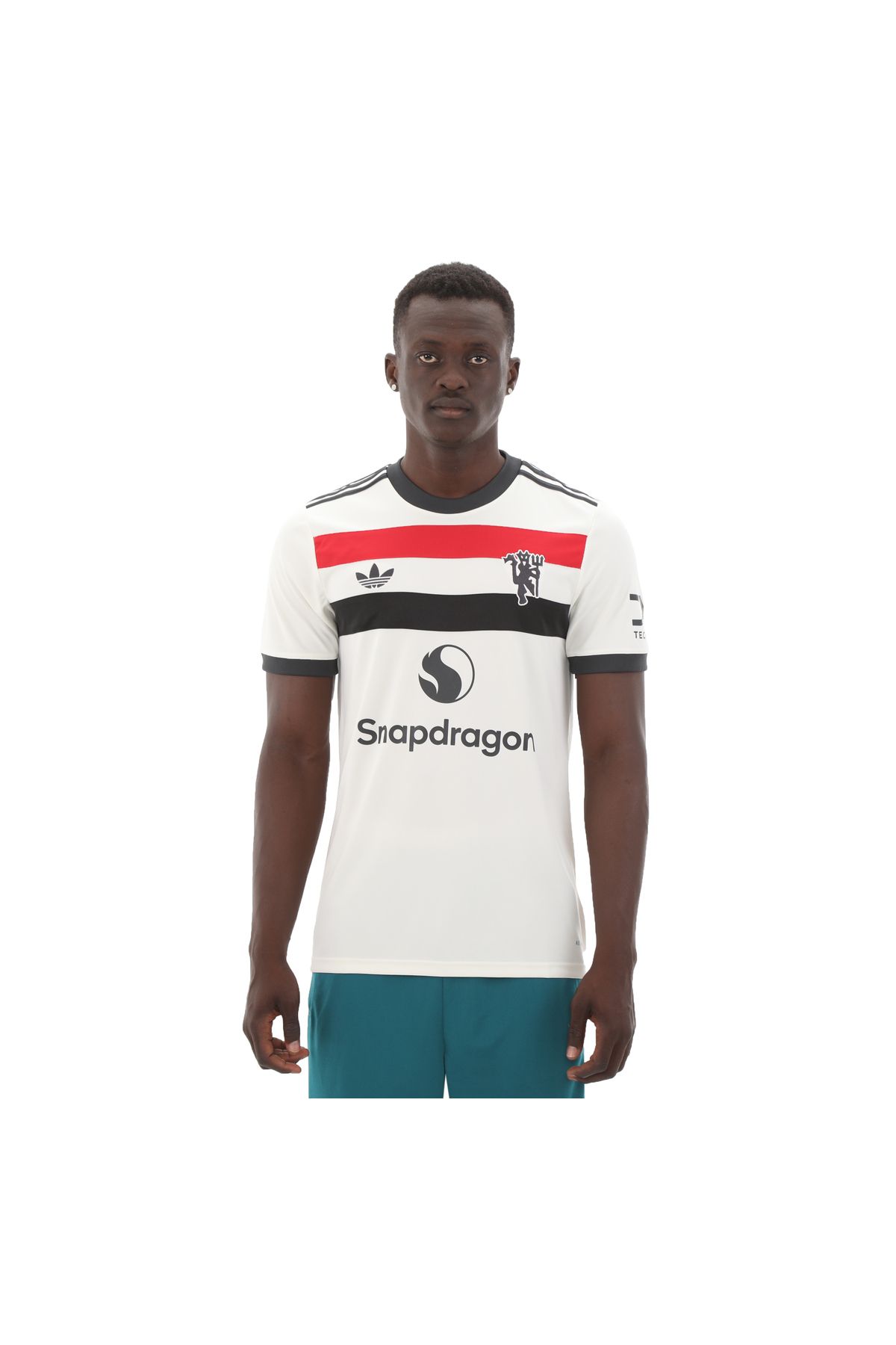 adidas-جيرسي مانشستر يونايتد 24/25 3 Jsy للرجال باللون الأبيض (IY7806) 1