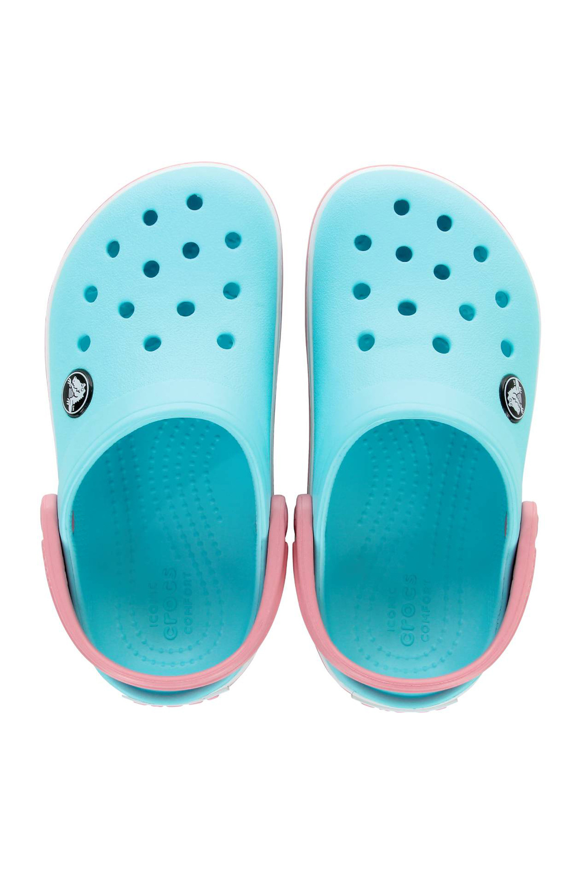 Crocs-207006-4S3-4S3 Κλωβάκι Crocband K &amp; Ccedil;Παιδικές Παντόφλες Α &amp; Μπλε 1