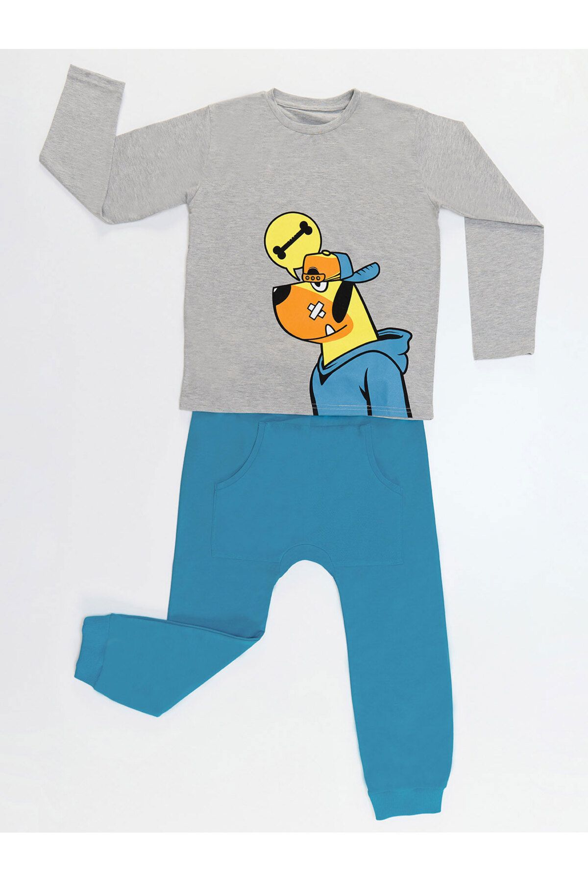 Denokids-Bone Dog chlapecké tričko kalhoty 3