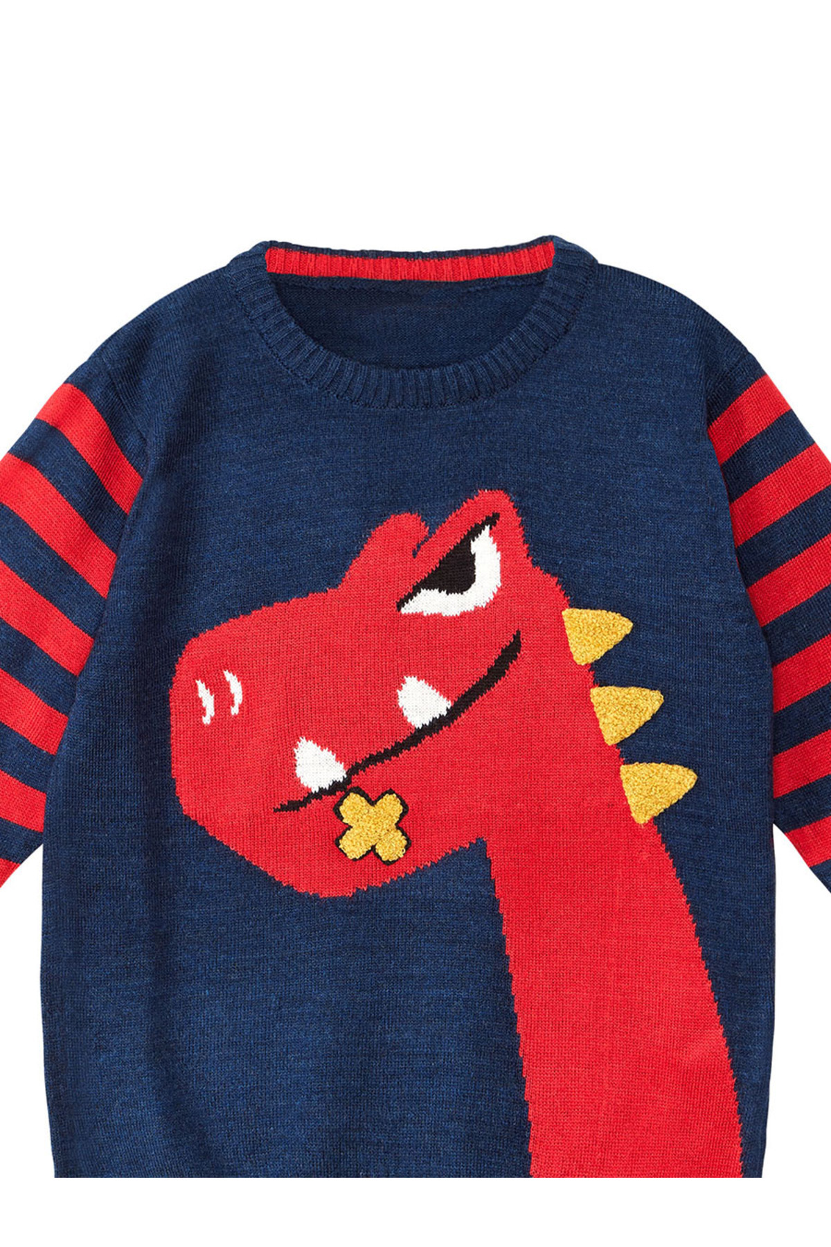 Denokids-Vicces Dino fiú pulóver 5