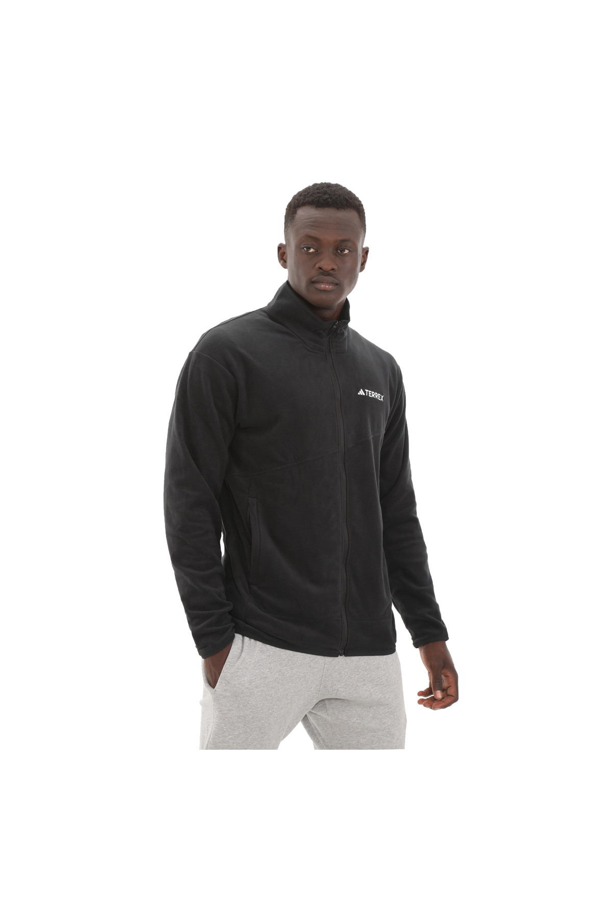 adidas-Top cu fermoar din lână Terrex Multi cu fermoar complet 1