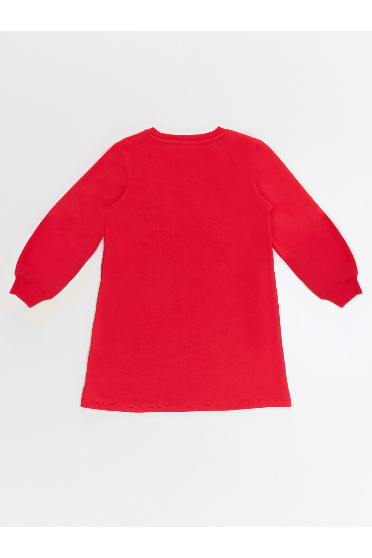MSHB&G-Rotes Mädchenkleid mit Blumenmuster 4