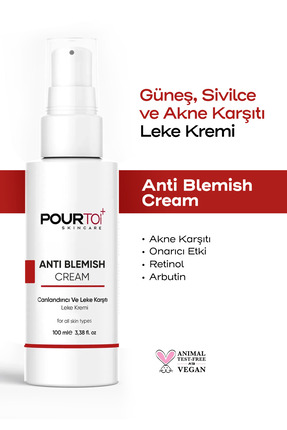 Pour Toi Leke Kremi – Güneş ve Lekeleri |Arbutin Retinol Panthenol |100 ml
