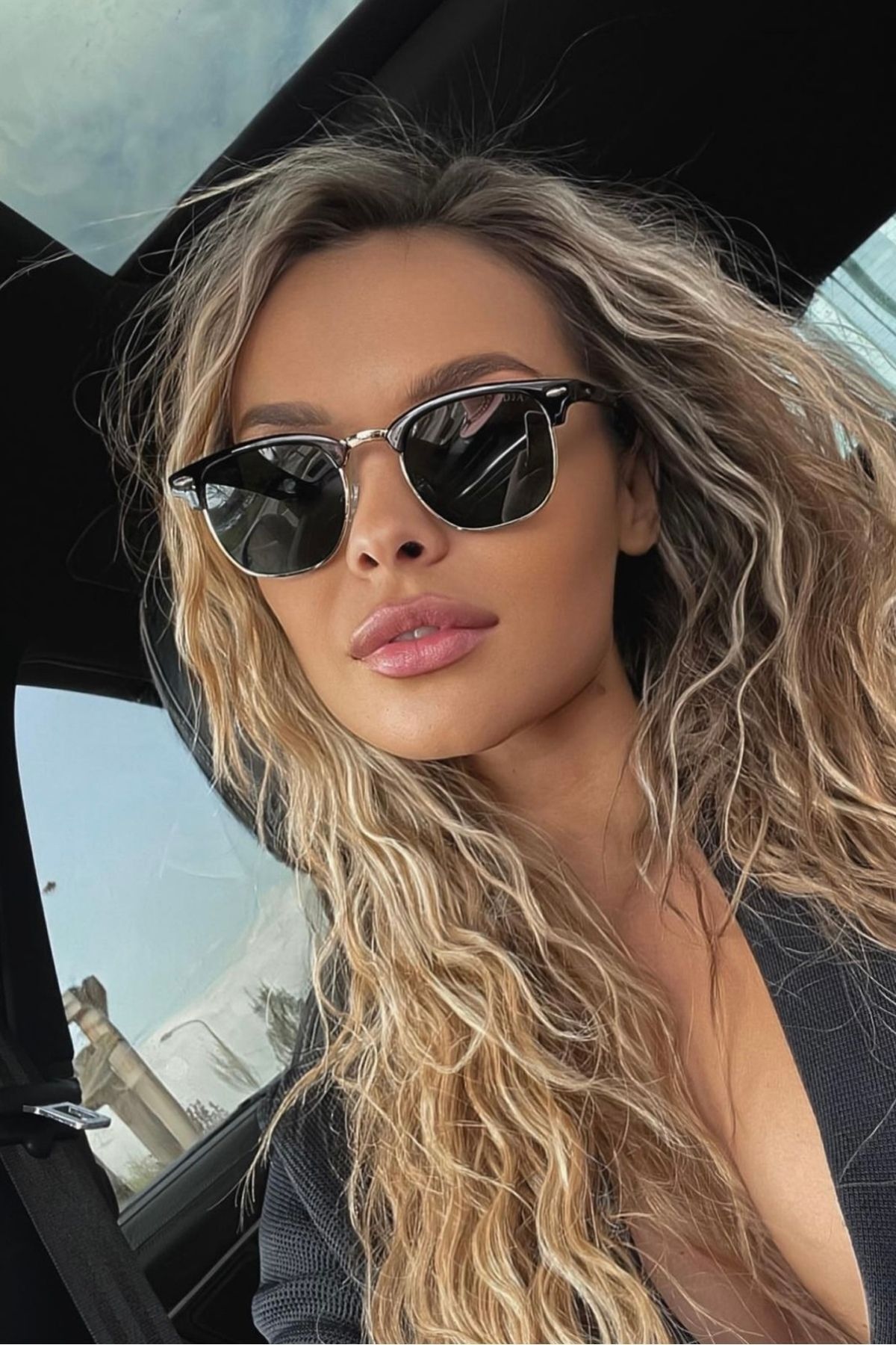 REN EYEWEAR Clubmater Unisex Klasik Güneş Gözlüğü / Ren Eyewear görsel 3