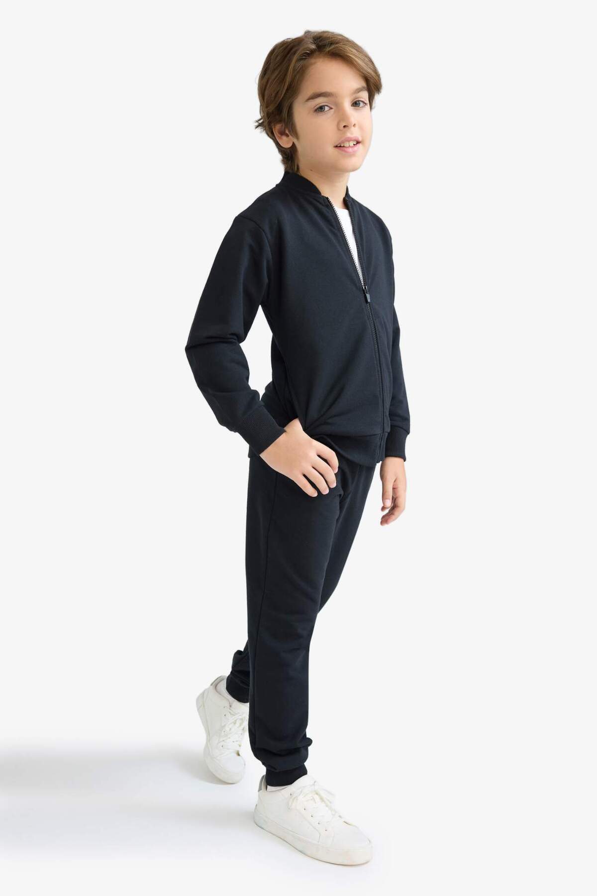 DeFacto-Schwarze Jungen-Jogginghose E7338a8/bk27 2