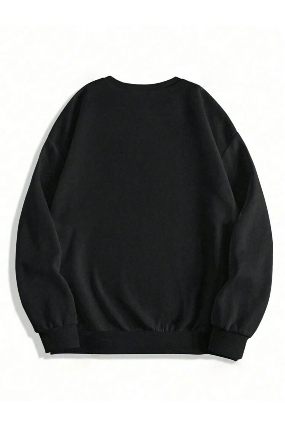 BYMEER  3’lü Bisiklet Yaka Siyah Gri Lacivert Sweatshirt - Görsel 5