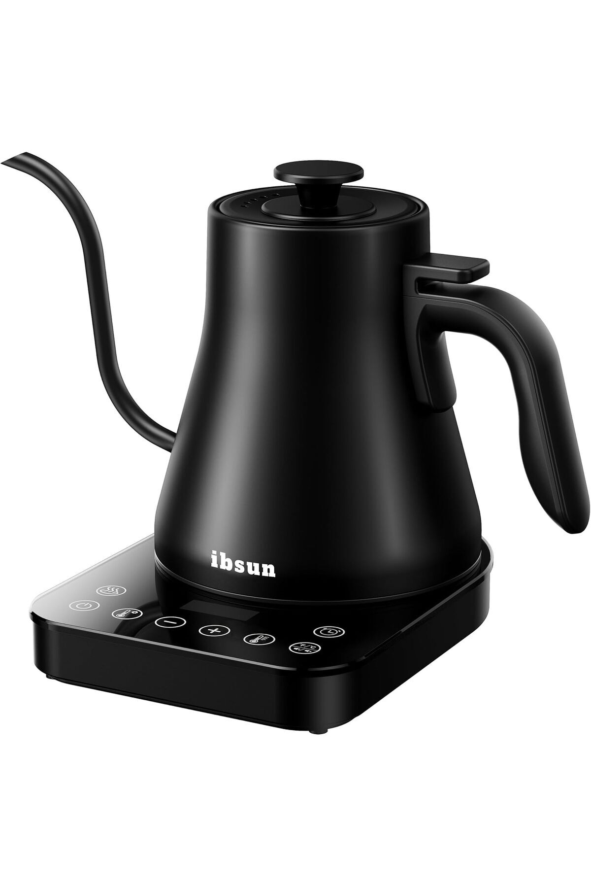 ibsun-Gooseneck coffee Kettle with 1-Degree Precision Temperature Control, Electric Kettle with LED Touchs 1