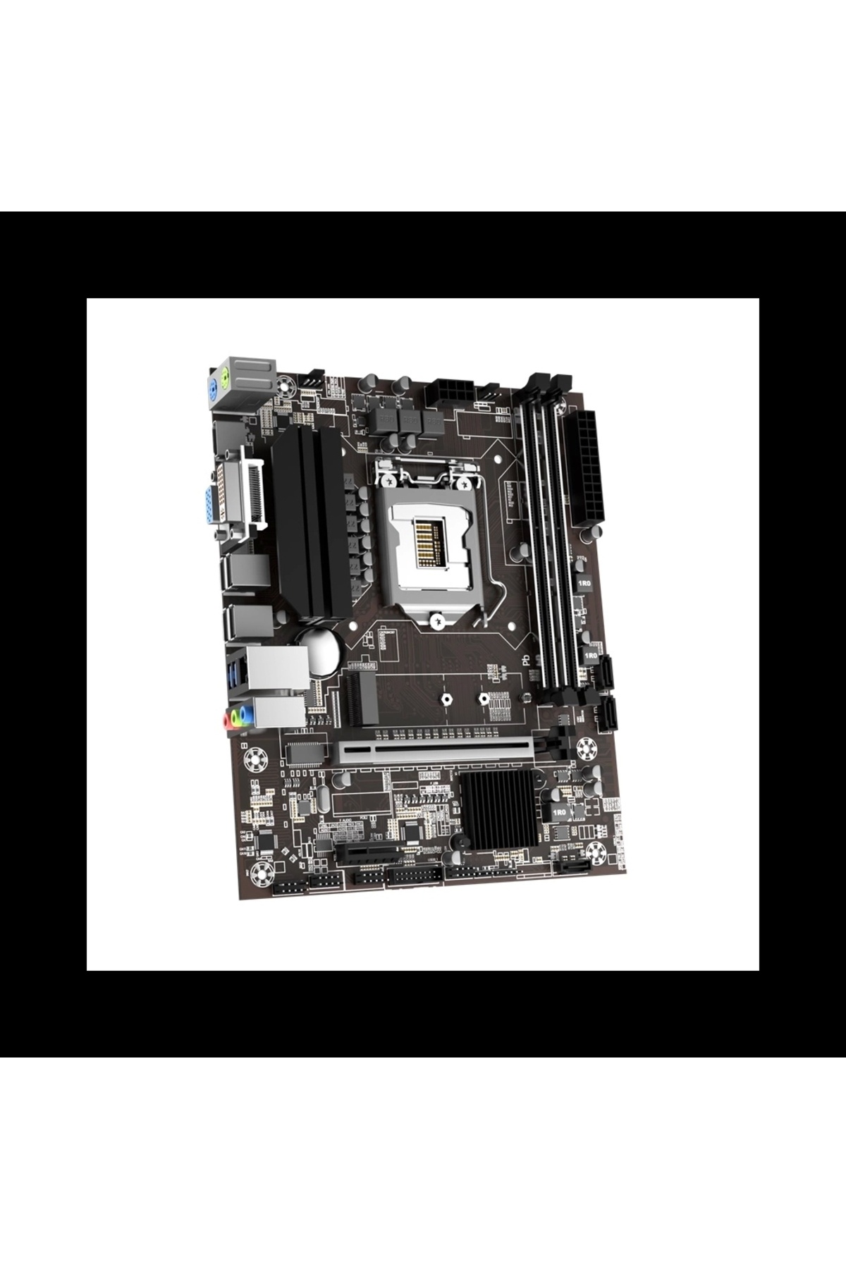 arktek-Alpha Force, Ak-H410M Eg Va, 2Xddr4, M.2, D-Sub, Hdmi, 10Th Generation, Lga1200 Socket, Motherboard 3