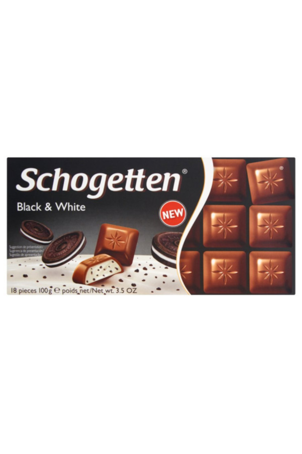 Schogetten Ciocolata Black&White 100G
