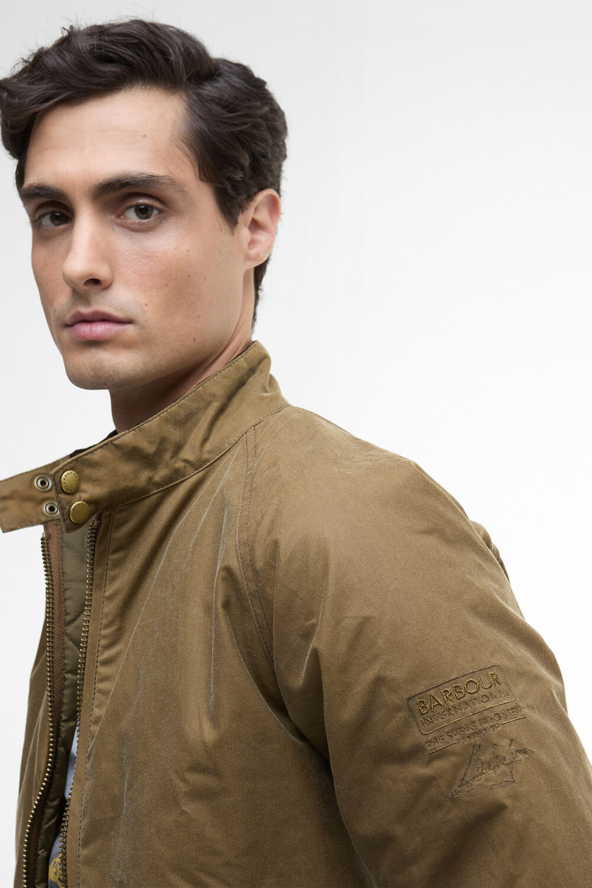 کت تک مردانه راسته آستین بلند | باربور Barbour MWX0465-0166 - تصویر 5