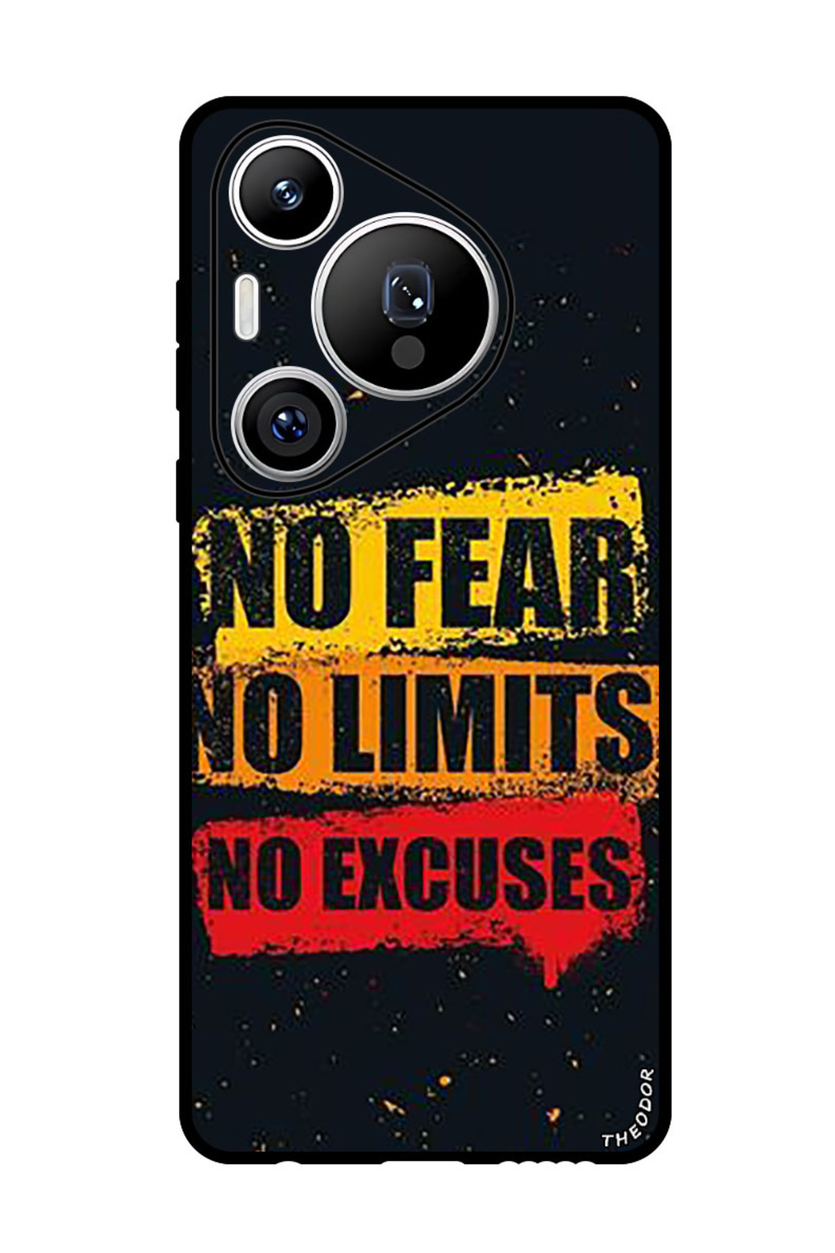 Theodor-Protective Case Anti Scratch Shock Proof Bumper Cover For Huawei Pura 70 Pro Plus No Fear No Limits 1